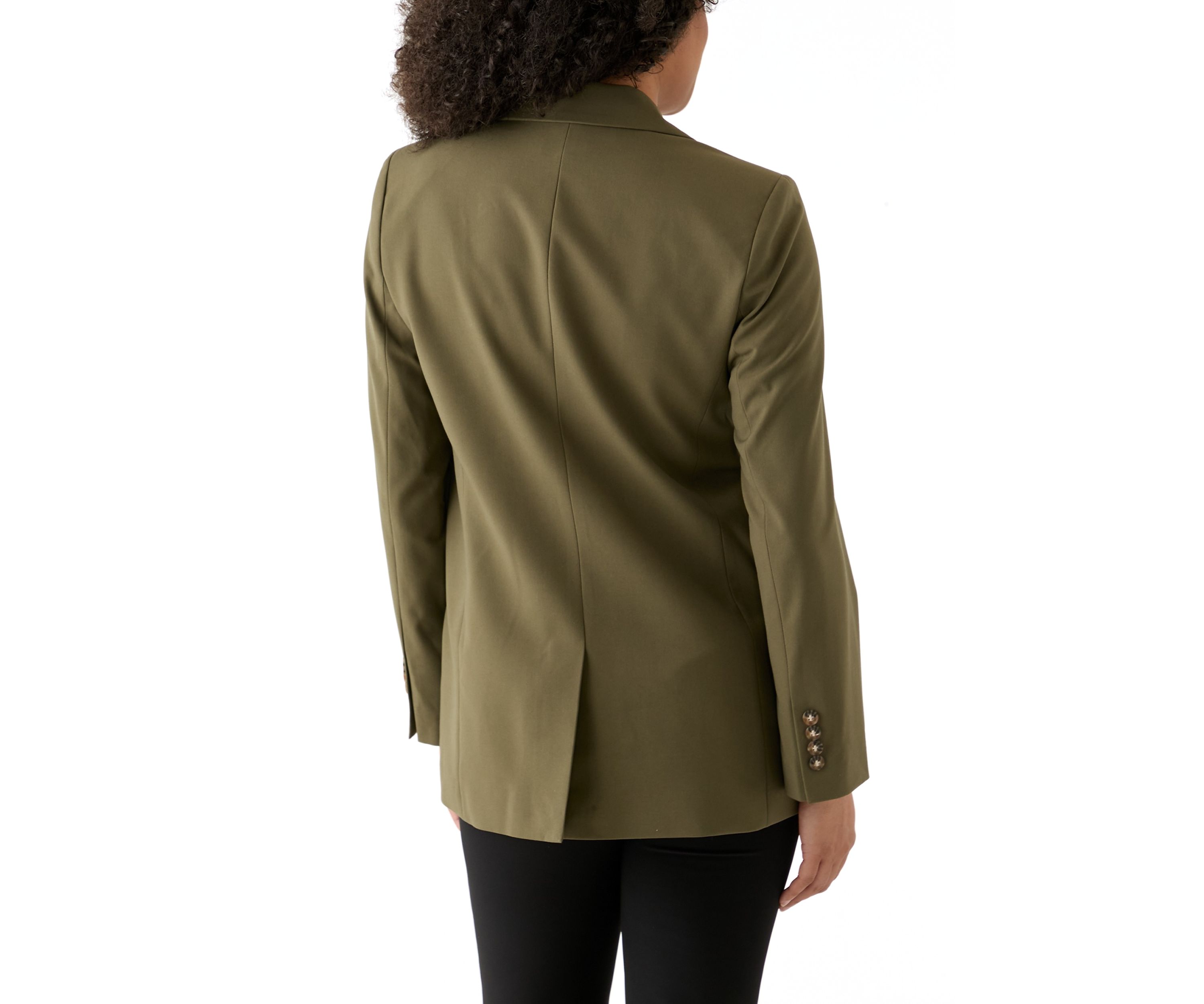 Womens Woven Long Suit Separate Jacket
