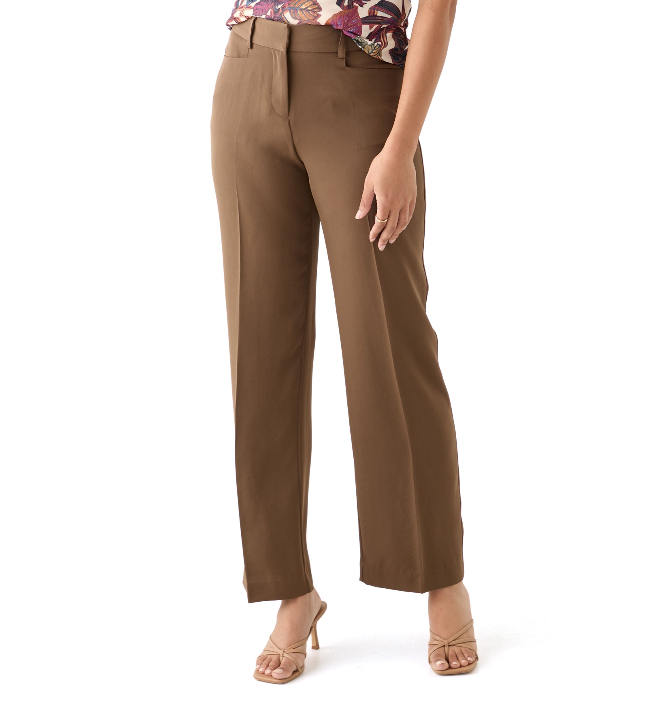 Womens Brushed Woven Pants