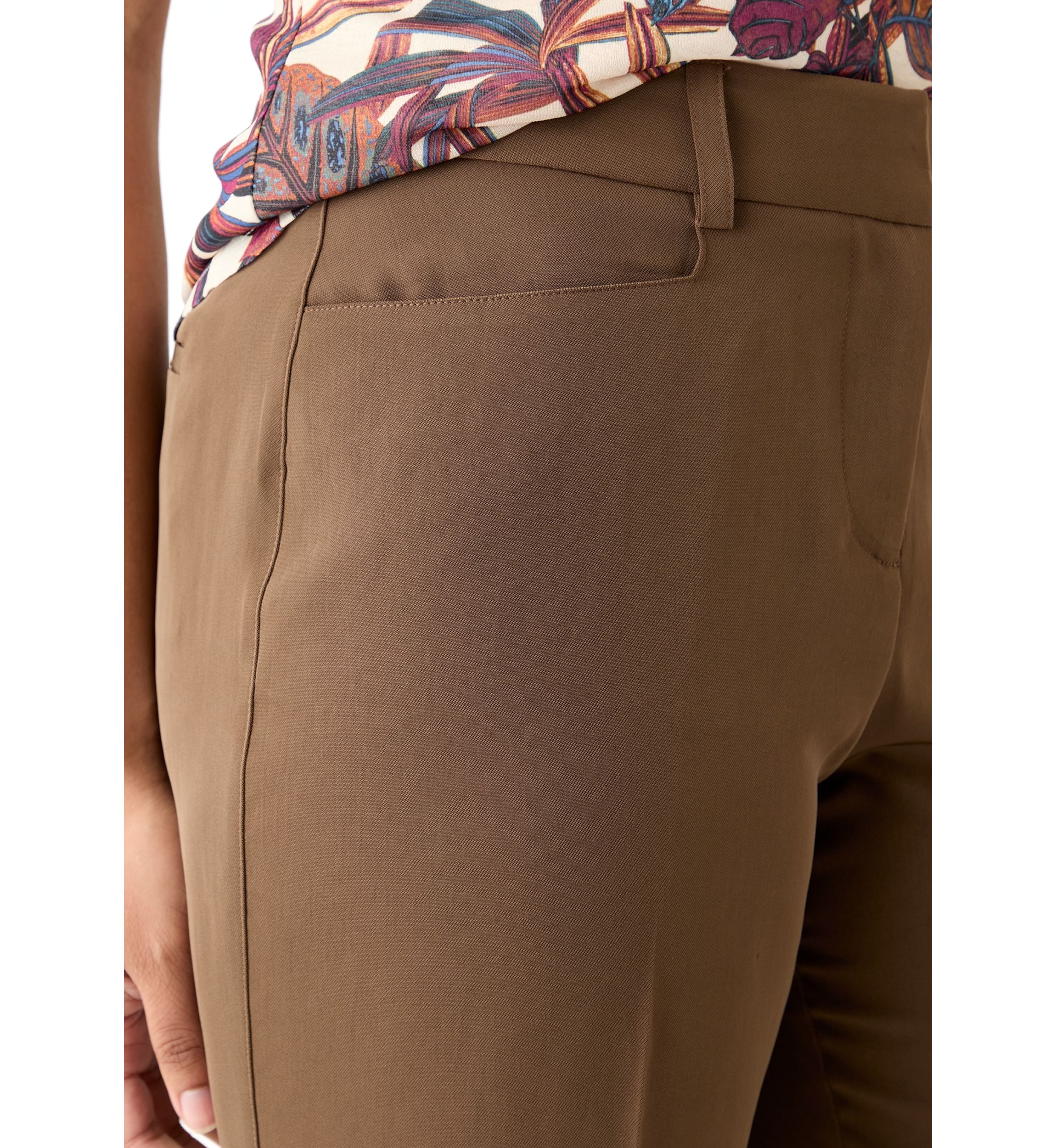 Womens Brushed Woven Pants