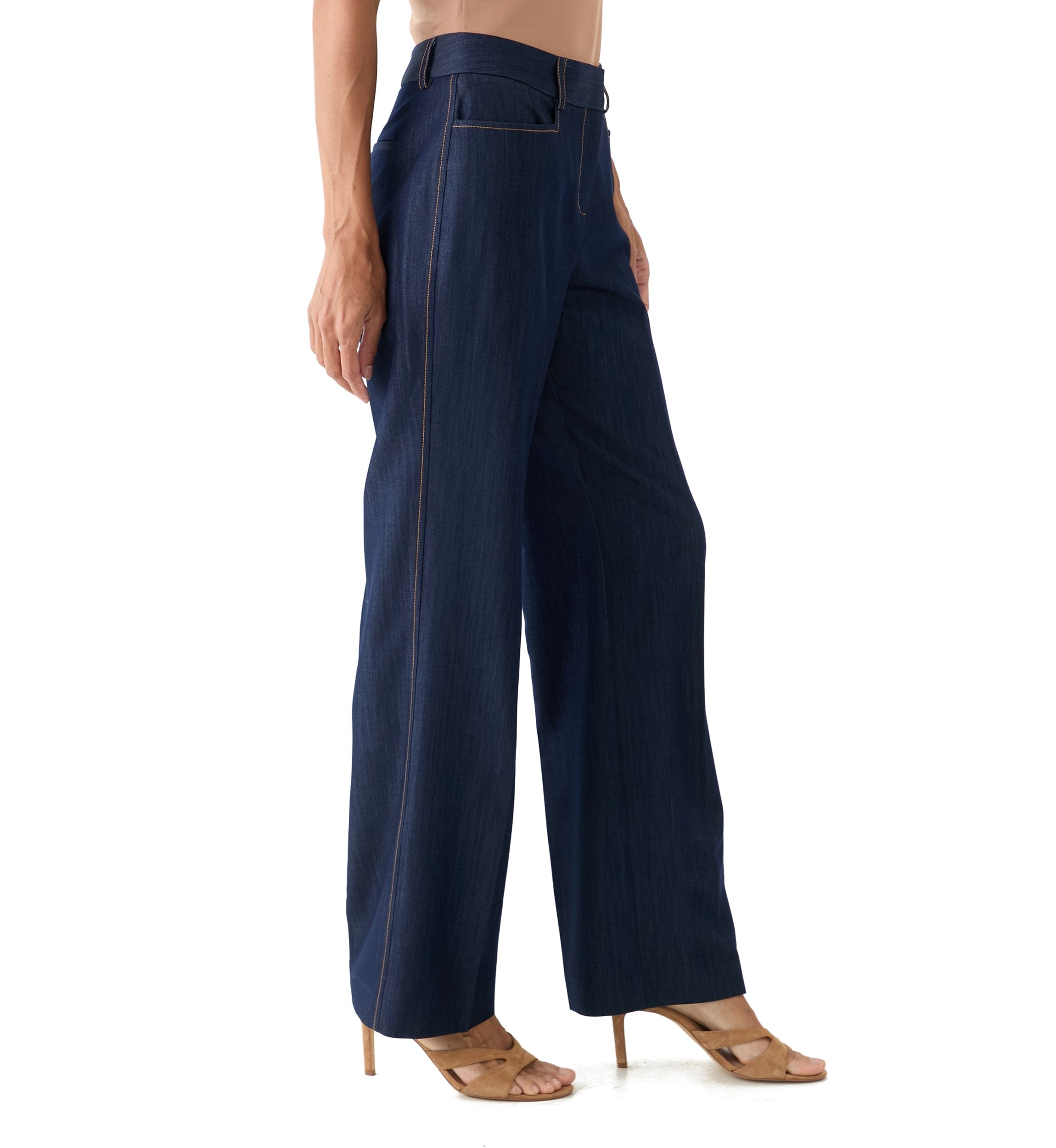 Womens Denim Suit Separate Pants