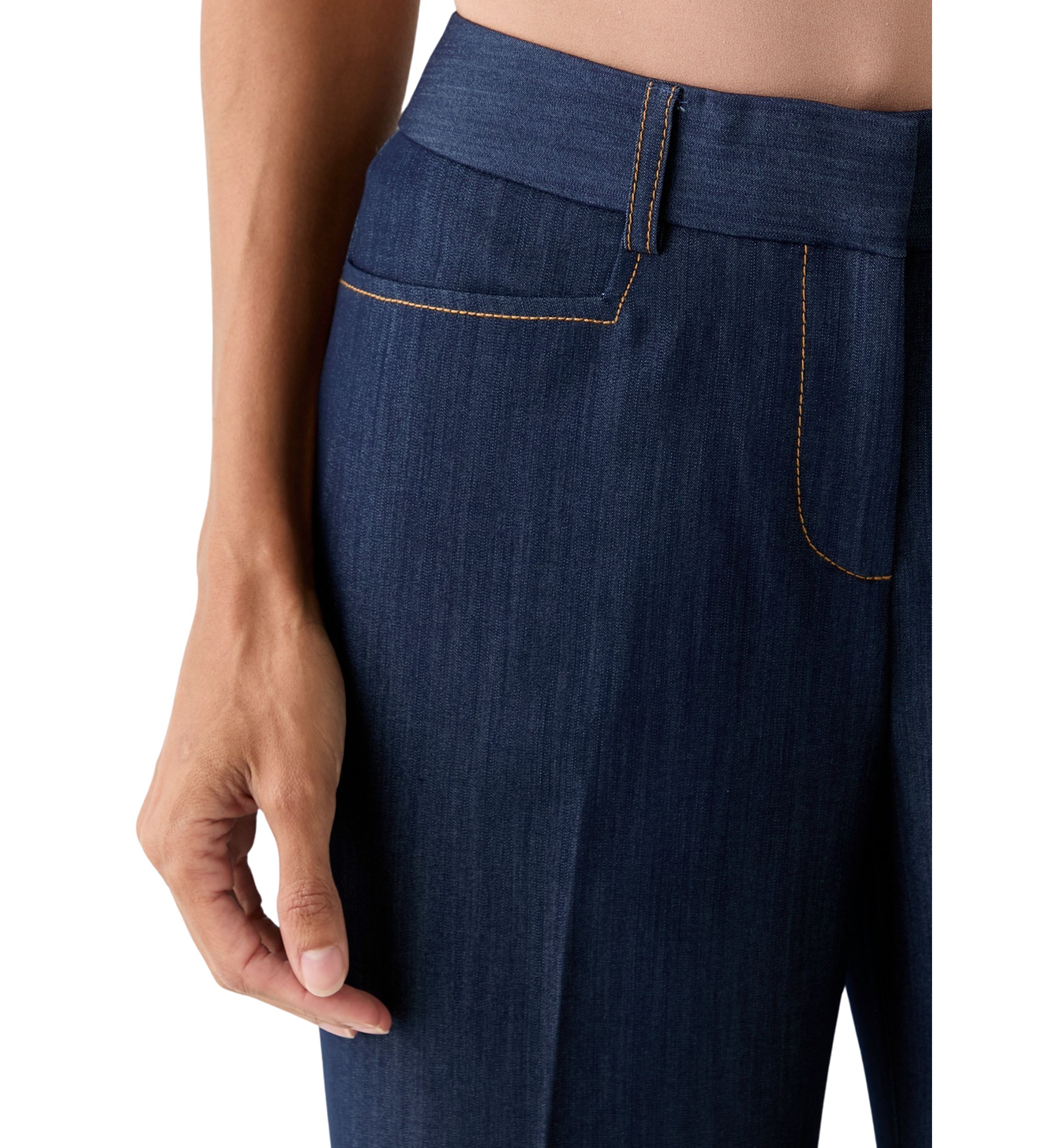 Womens Denim Suit Separate Pants