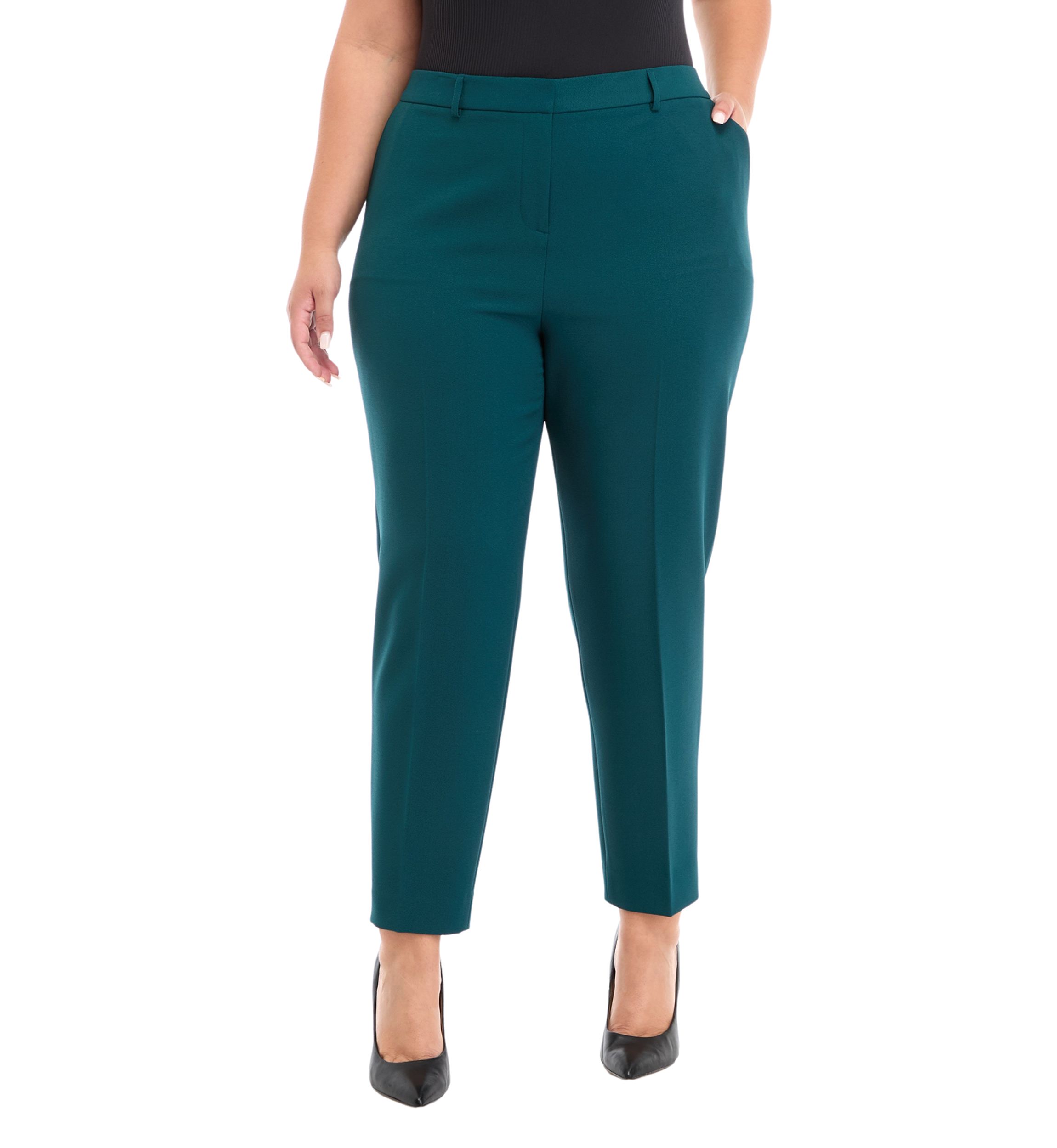 Plus Size Twill Pants
