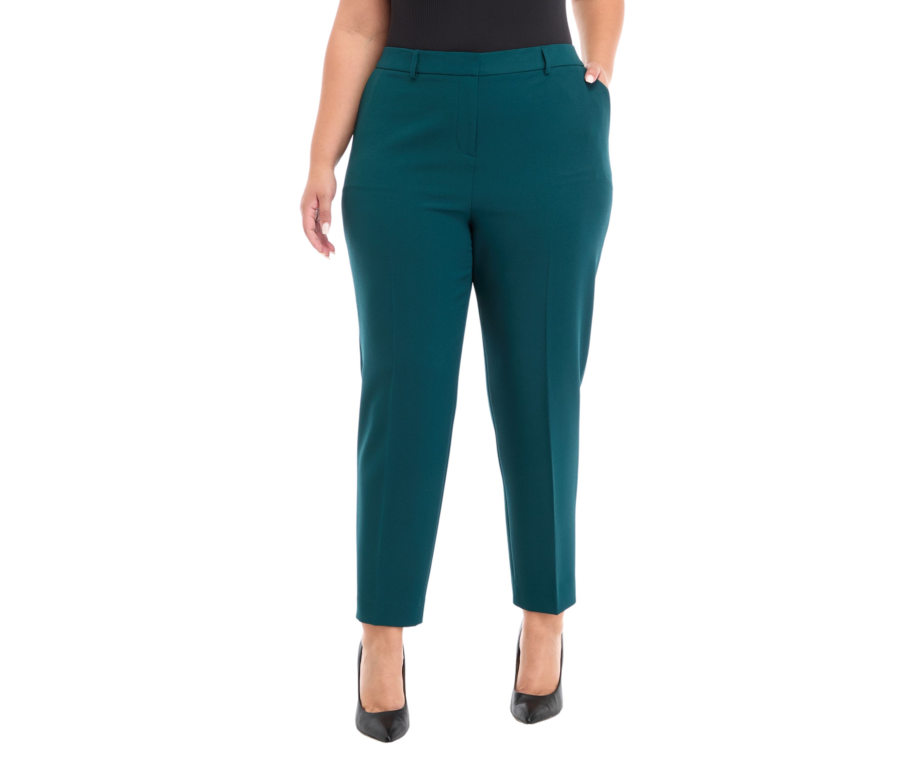 Plus Size Twill Pants