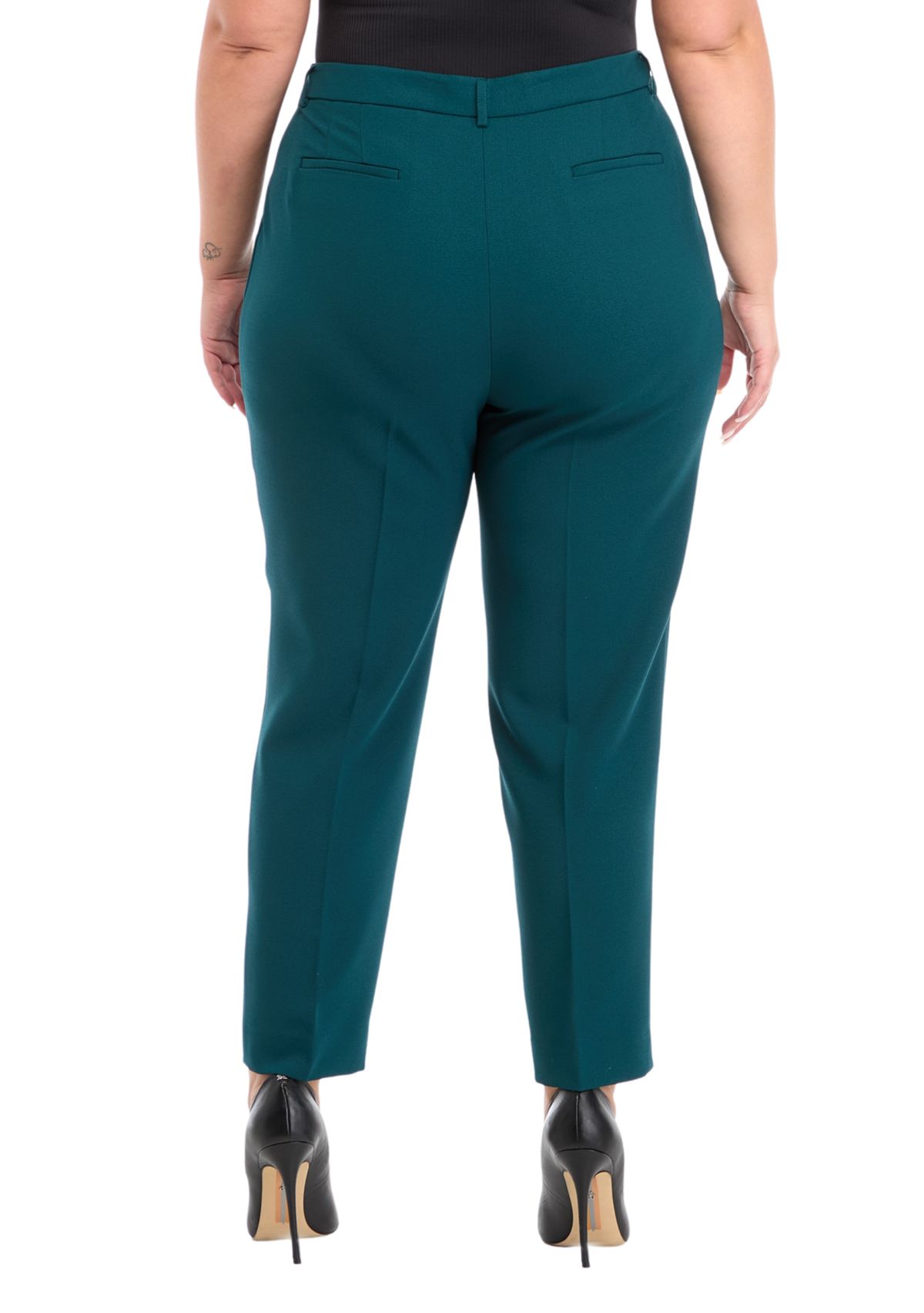 Plus Size Twill Pants