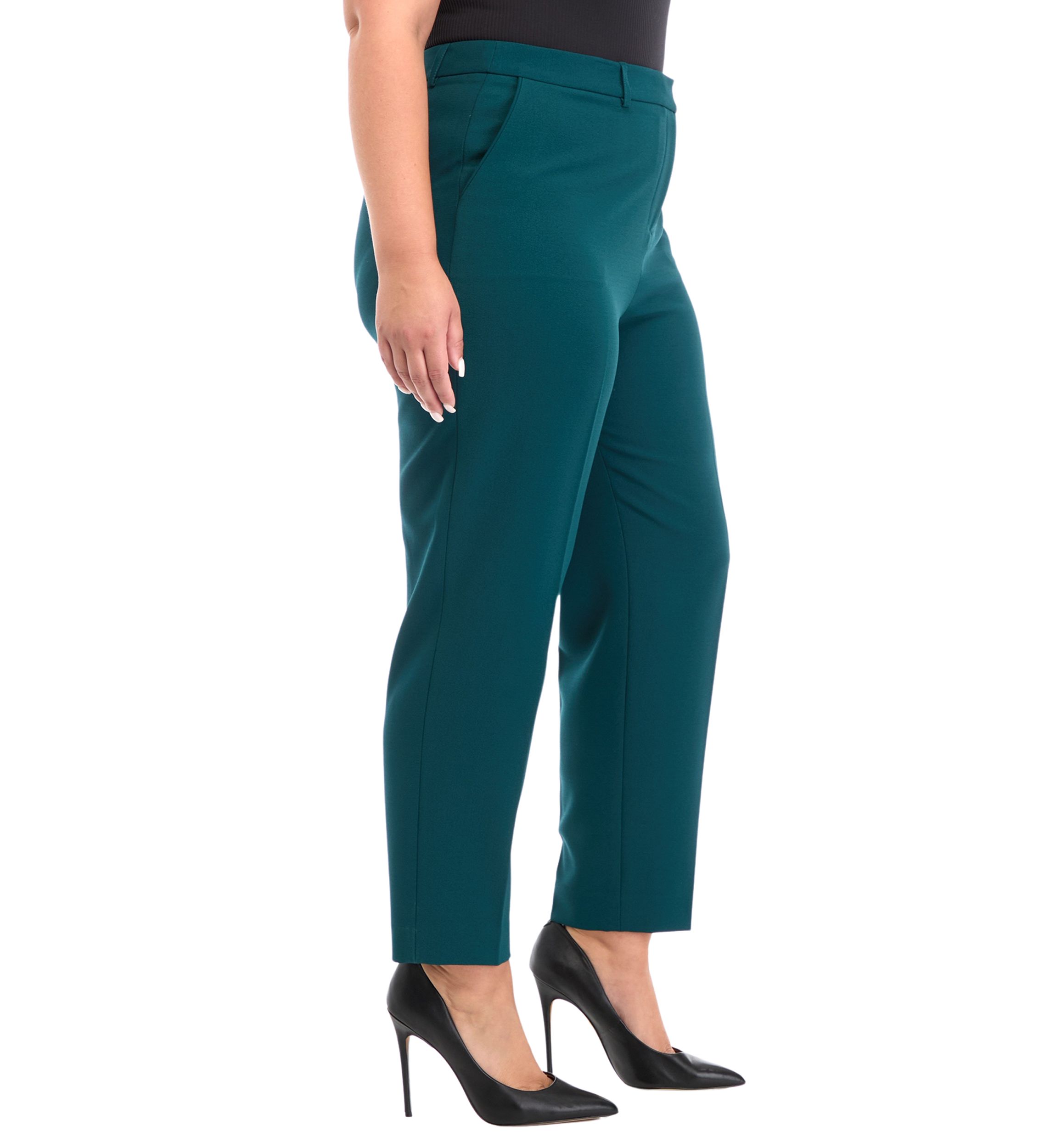 Plus Size Twill Pants