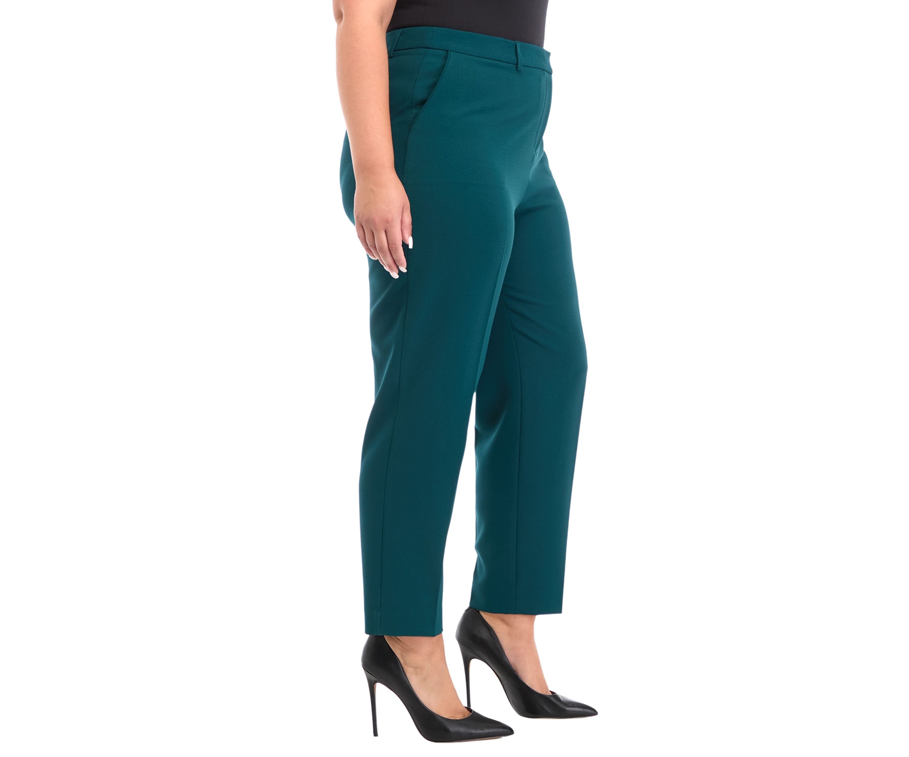 Plus Size Twill Pants