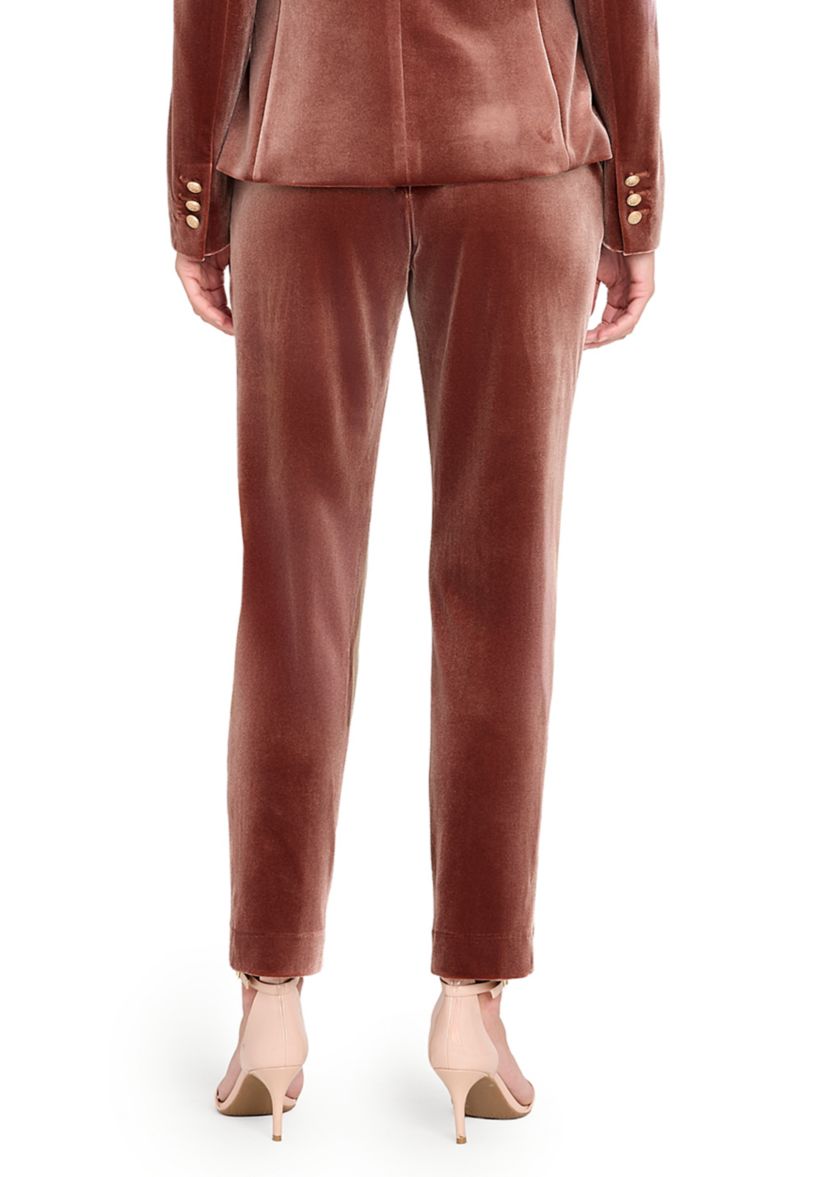 Womens Slim Velvet Pants