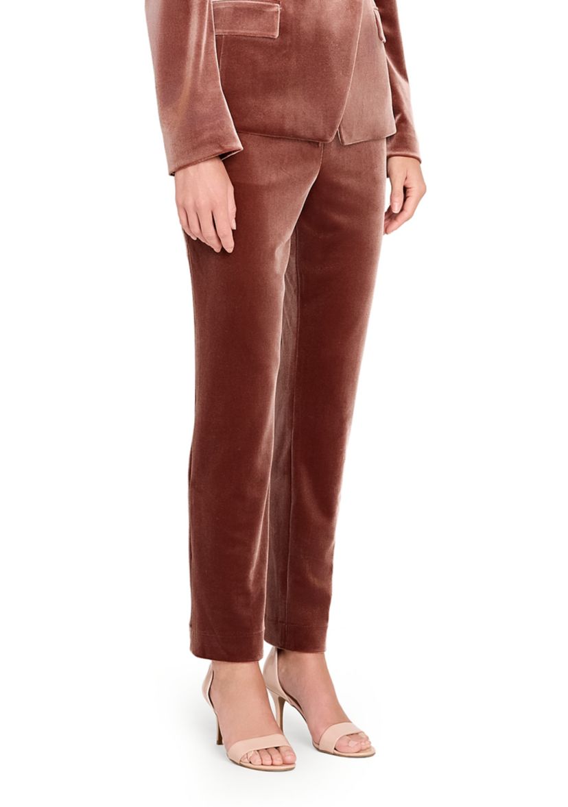 Womens Slim Velvet Pants