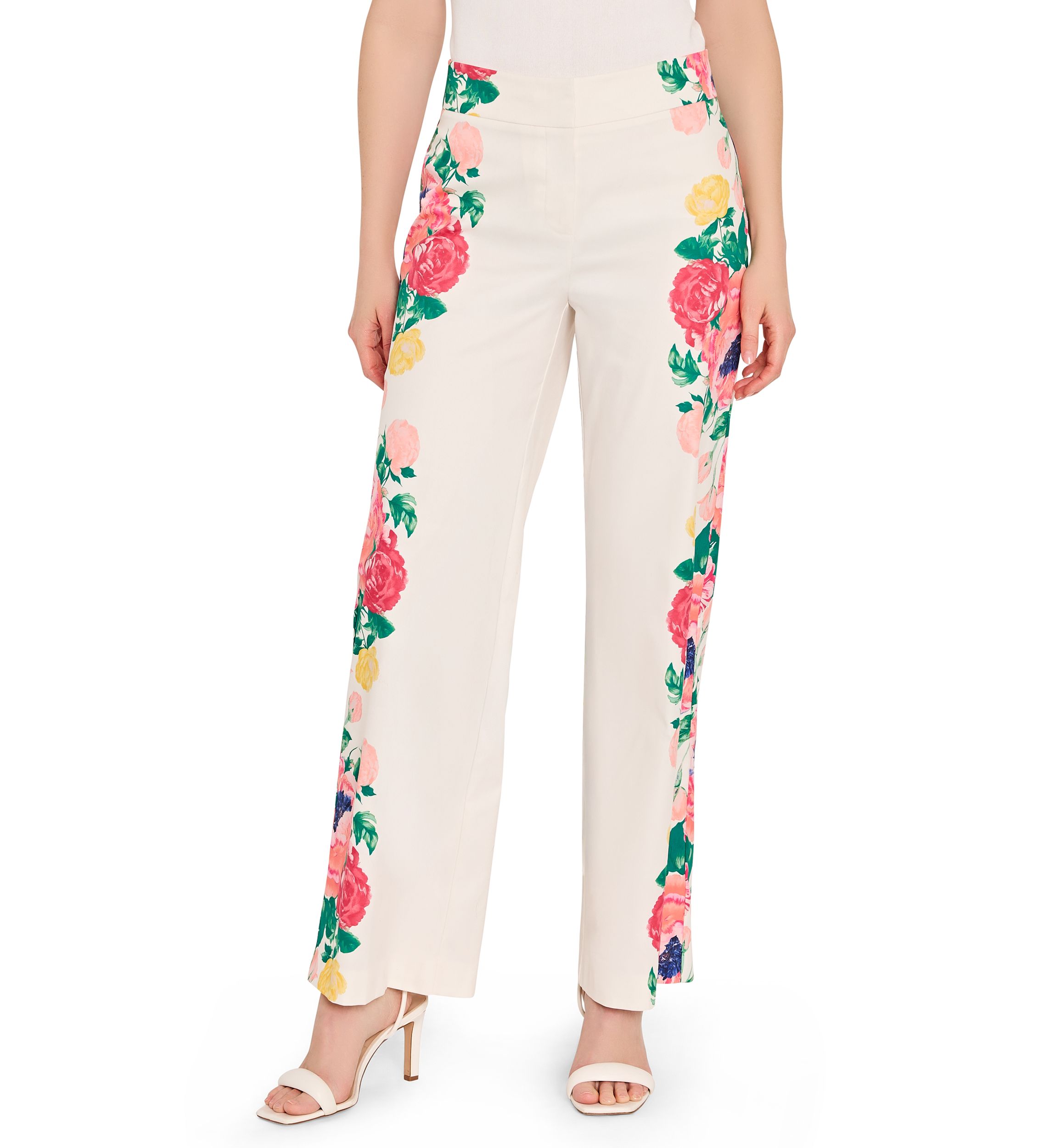 Tahari ASL Women's Floral Wide Leg Pants | Belk