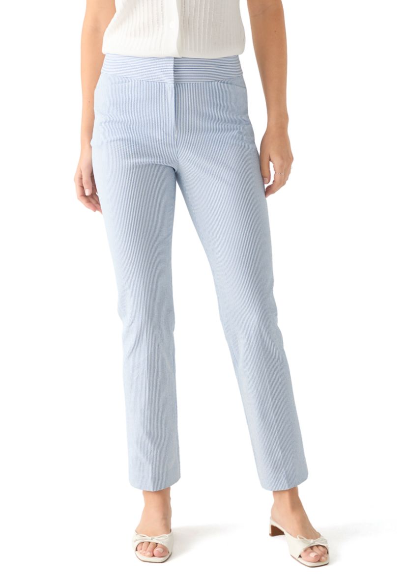 Womens Seersucker Pants