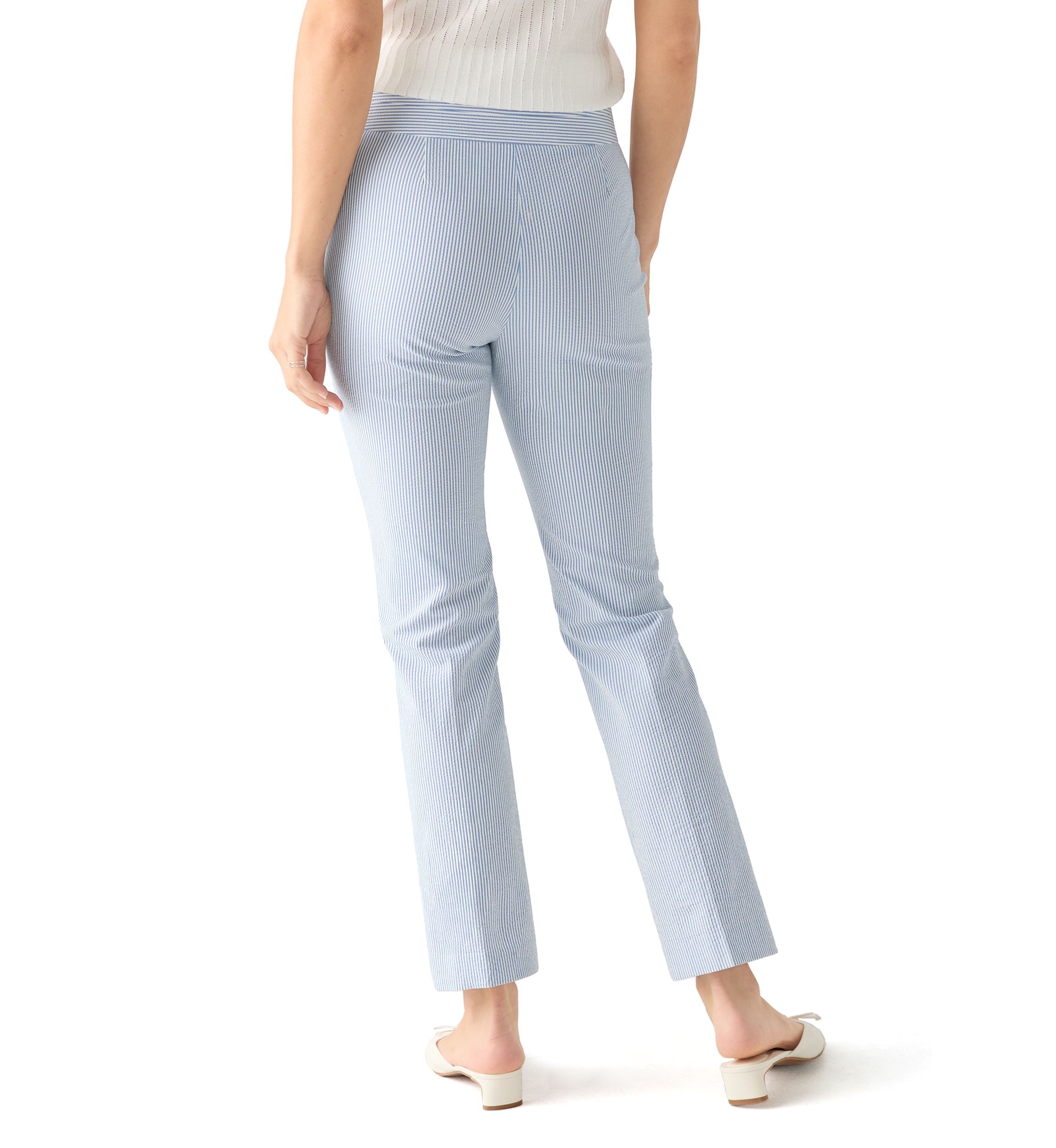 Womens Seersucker Pants