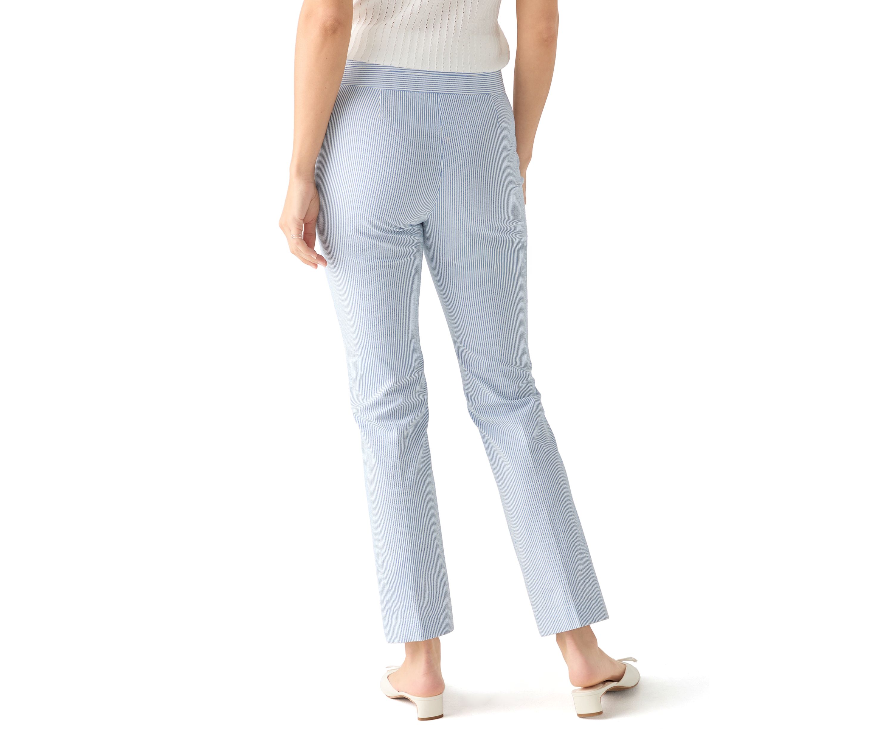 Womens Seersucker Pants