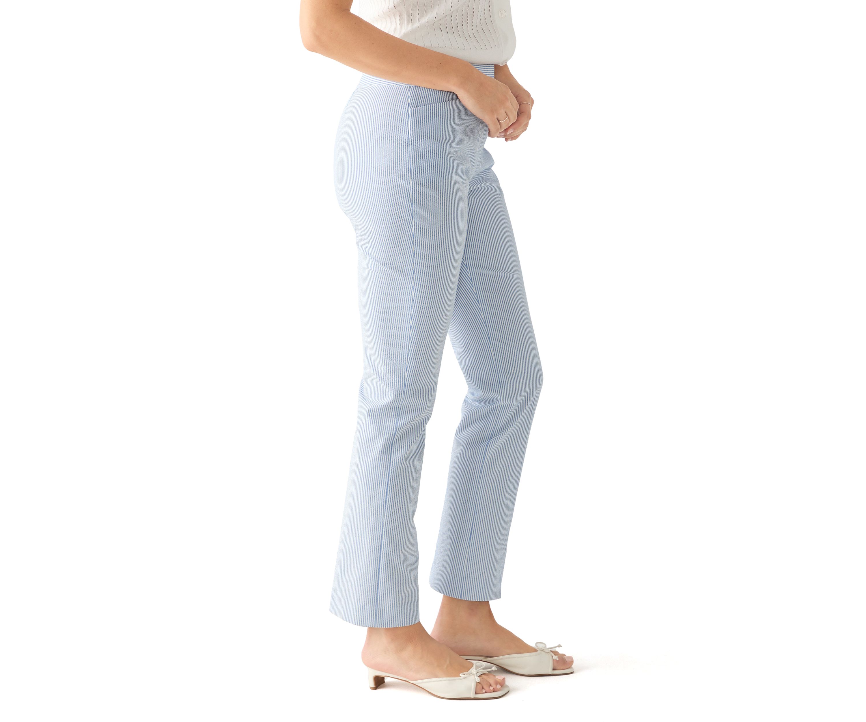 Womens Seersucker Pants
