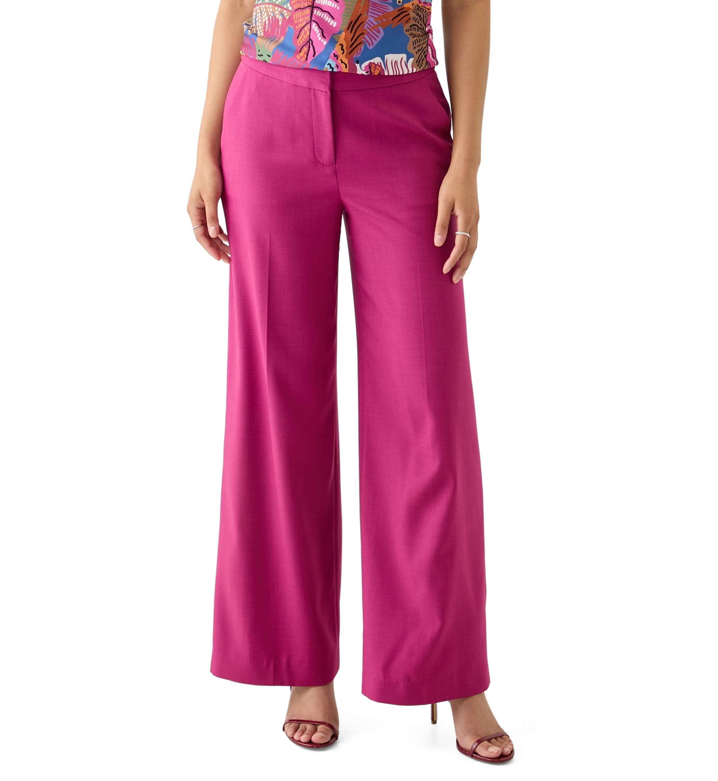 Womens Crepe Pants