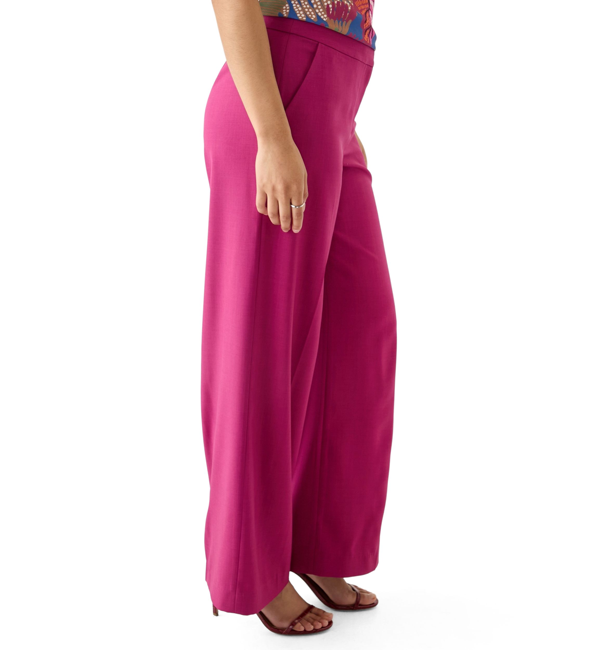 Womens Crepe Pants