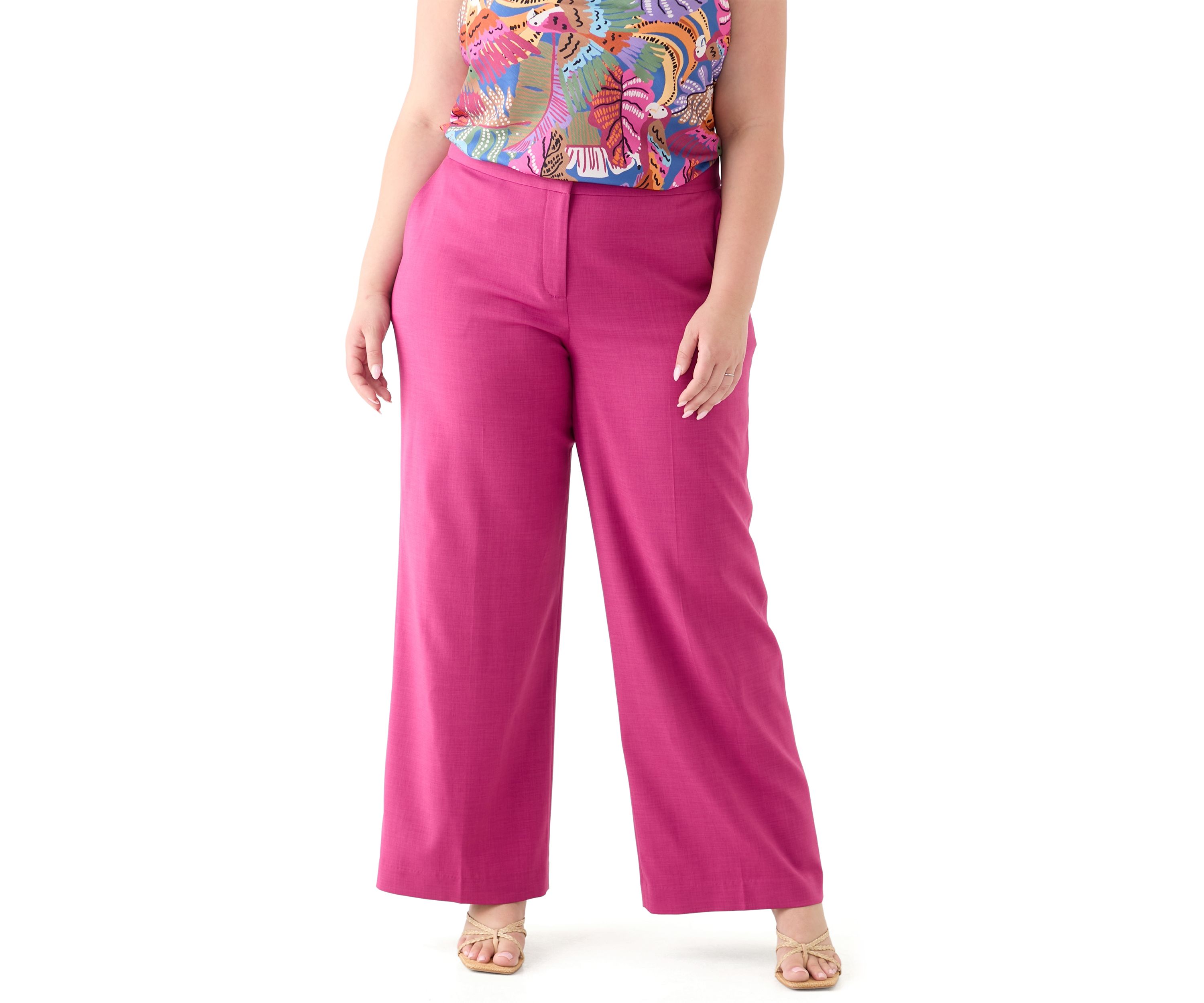 Plus Size Crepe Pants
