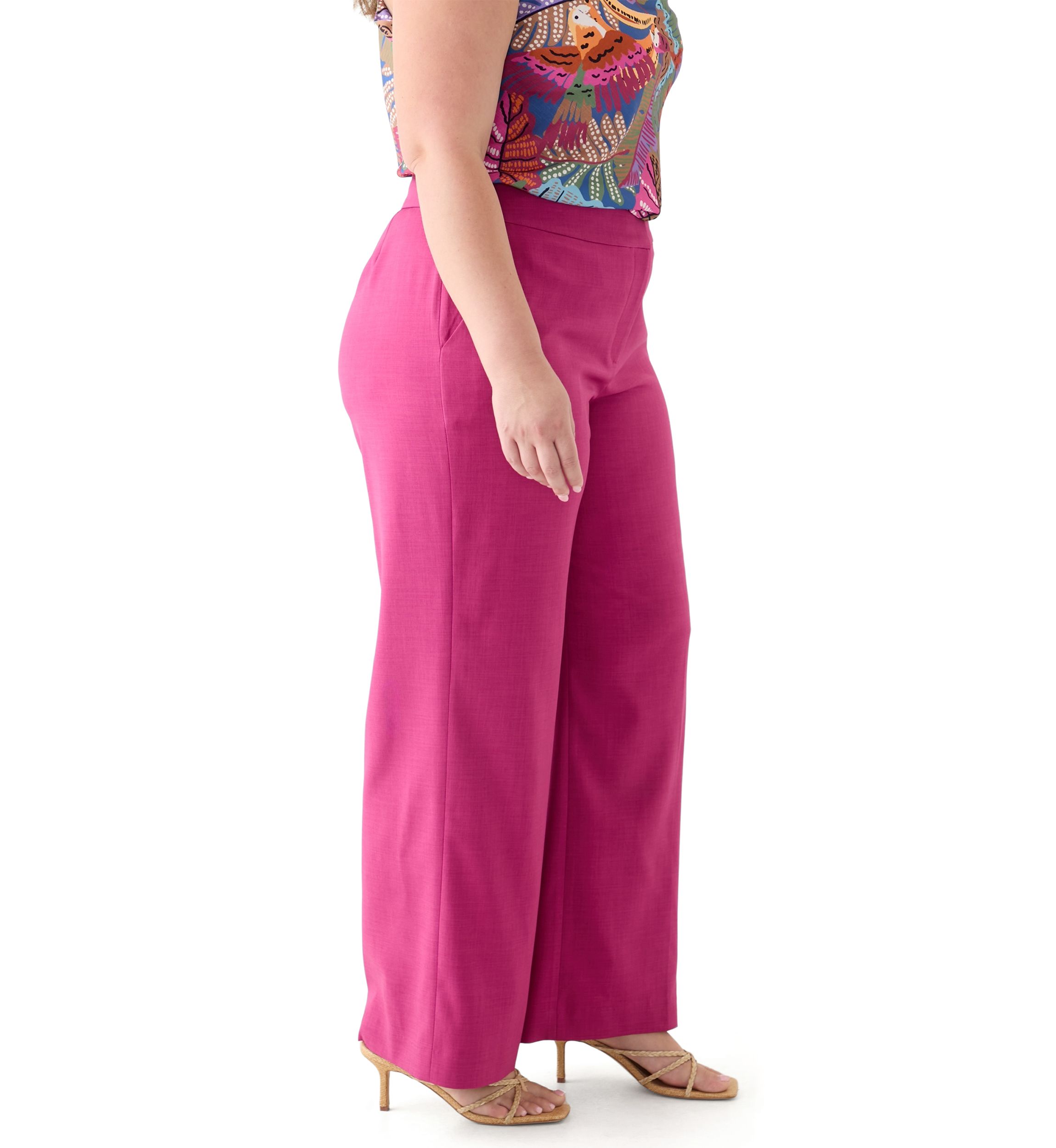 Plus Size Crepe Pants