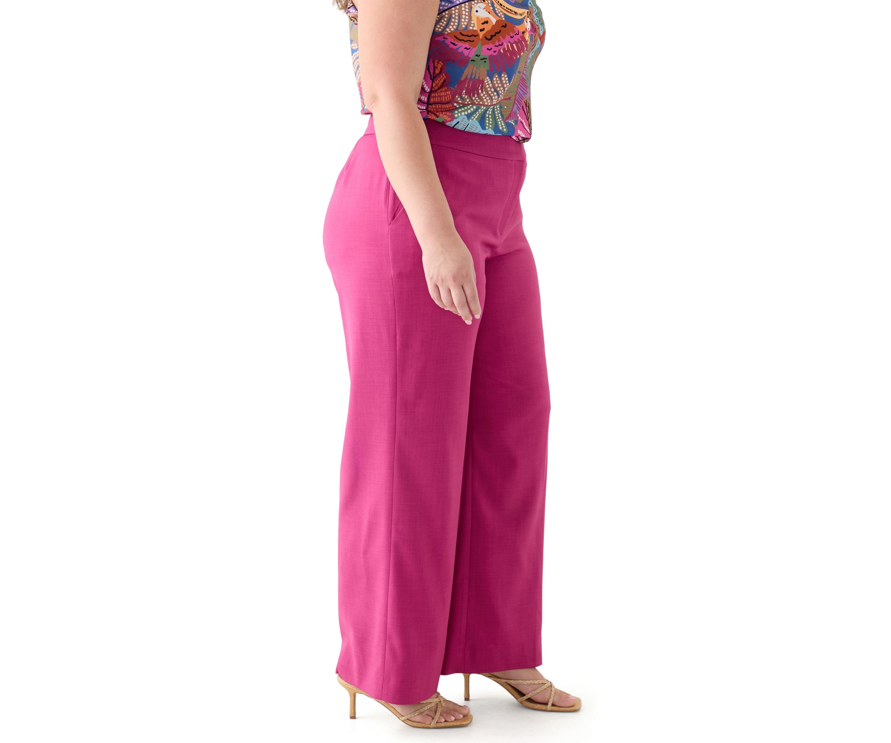 Plus Size Crepe Pants