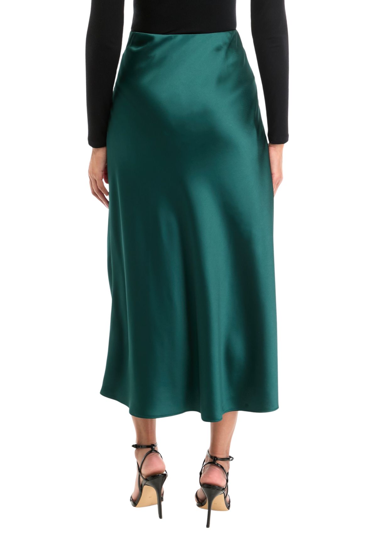 Womens Satin Skirt