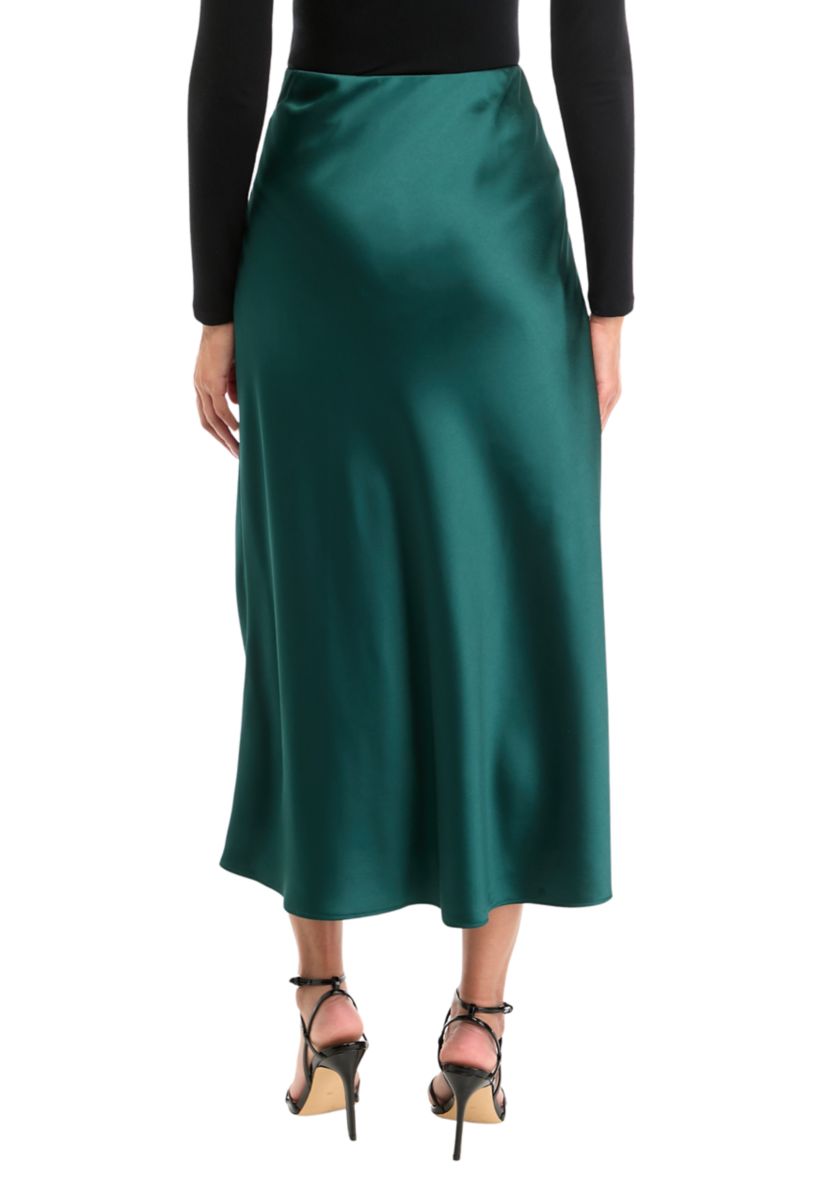 Womens Satin Skirt