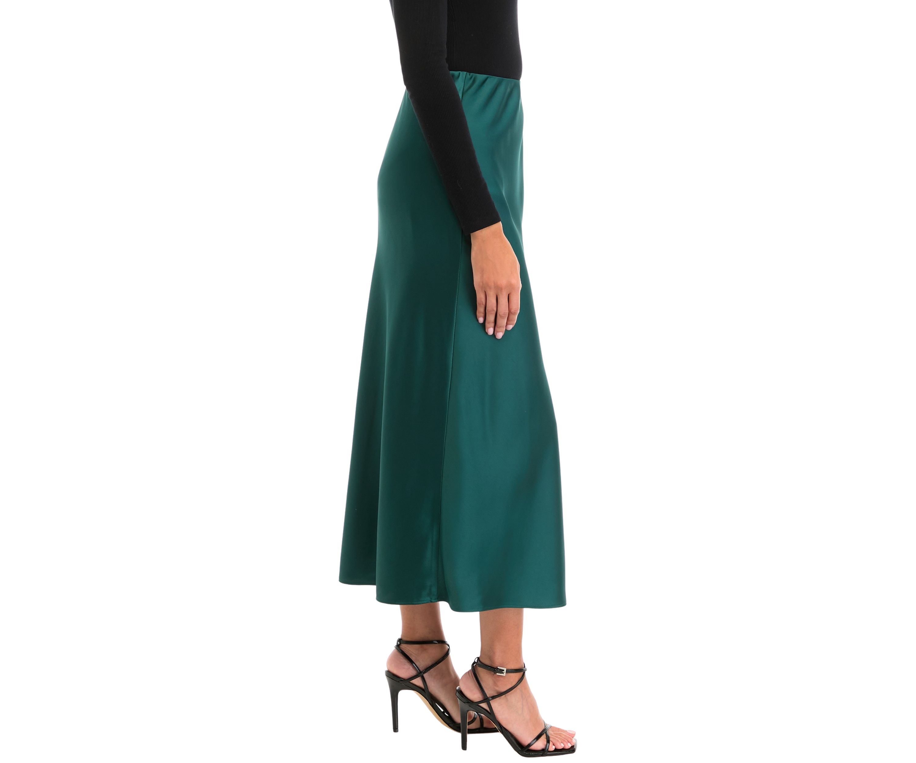 Womens Satin Skirt