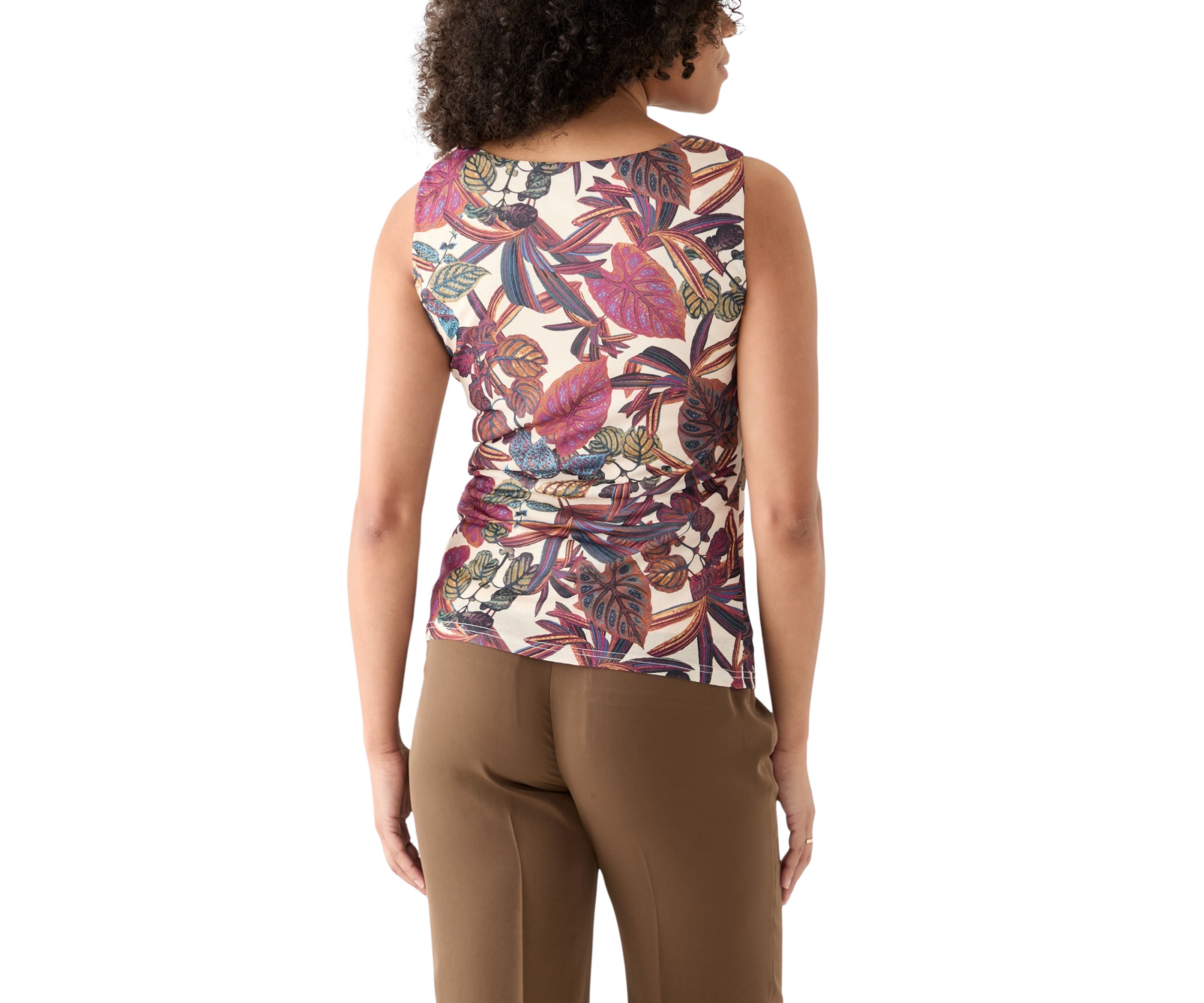 Womens Cowl Neck Knit Top
