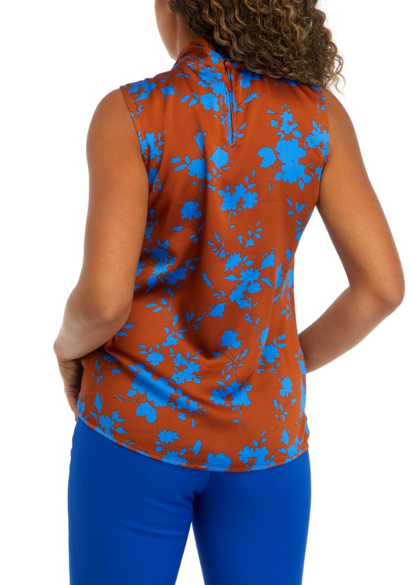 Womens Satin Bow Blouse