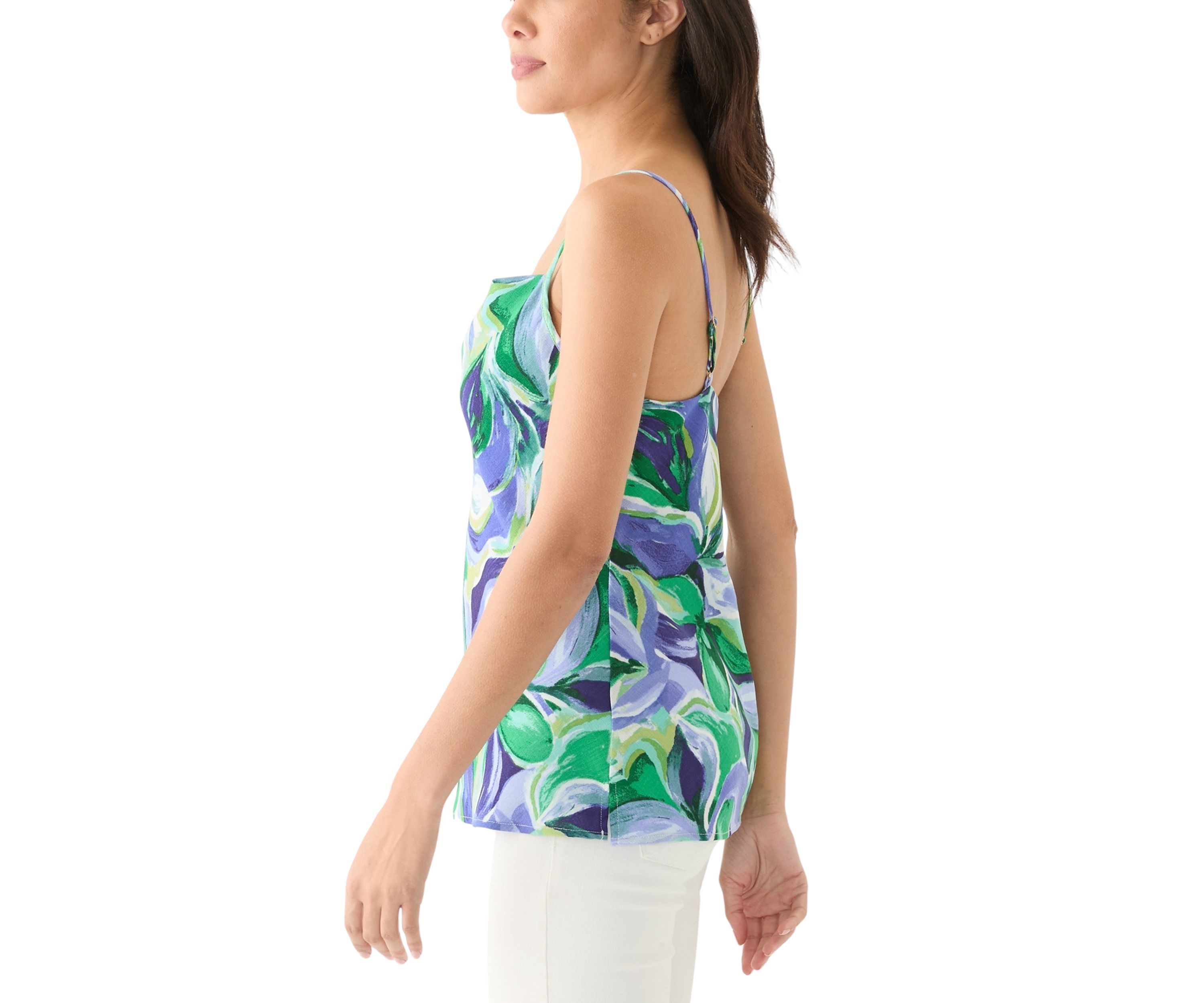 Womens Linen Like Cami