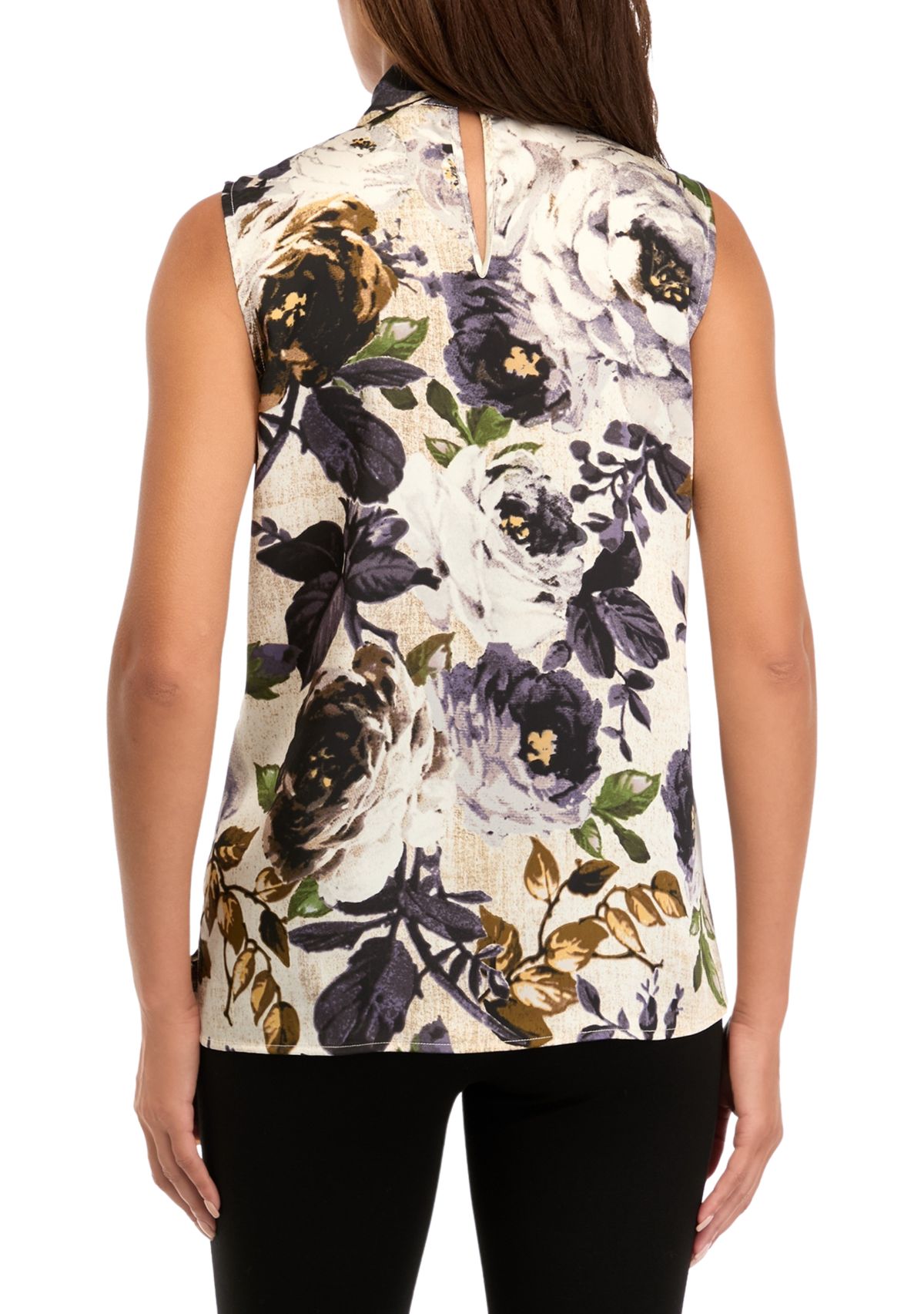 Womens Satin Bow Blouse