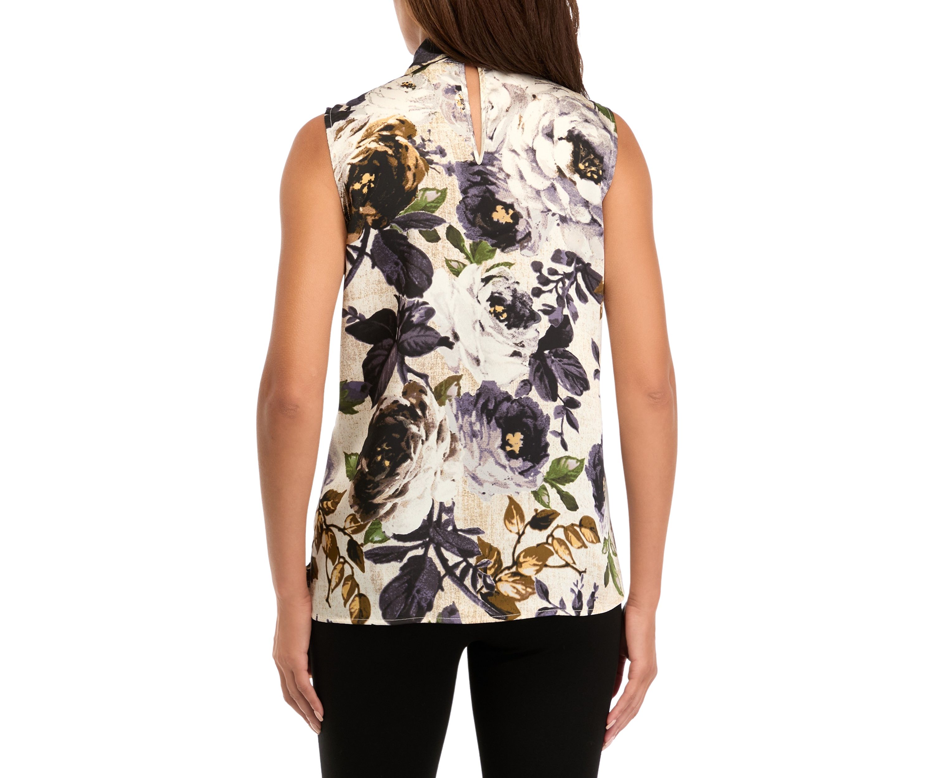 Womens Satin Bow Blouse