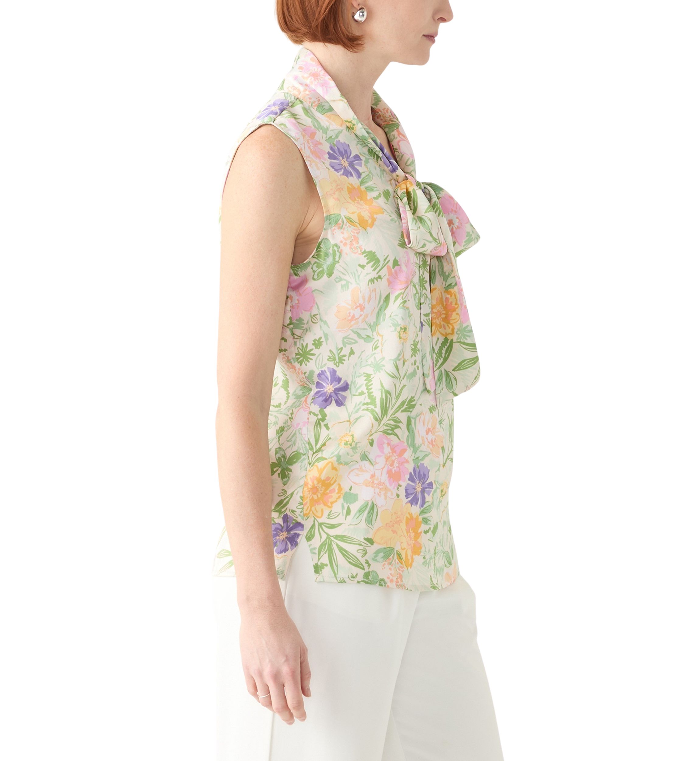 Womens Bow Blouse