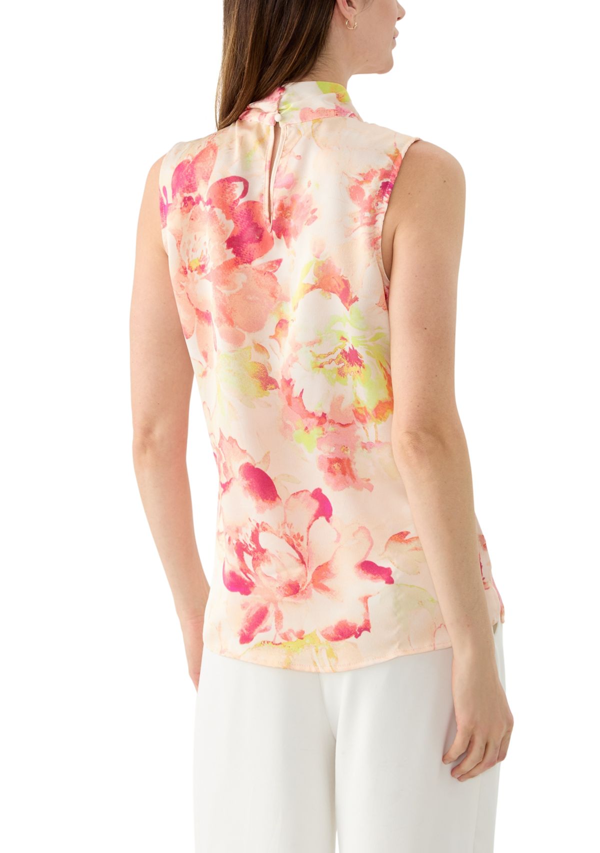 Womens Bow Neck Blouse
