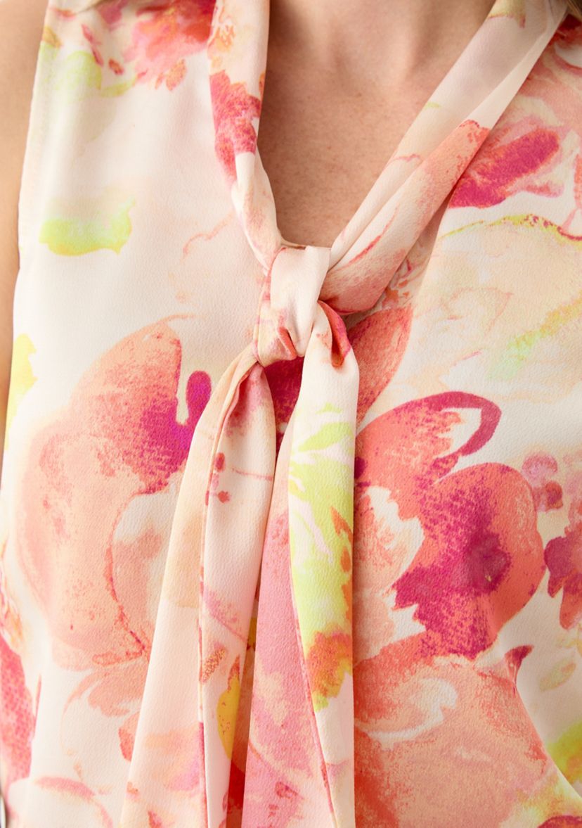 Womens Bow Neck Blouse