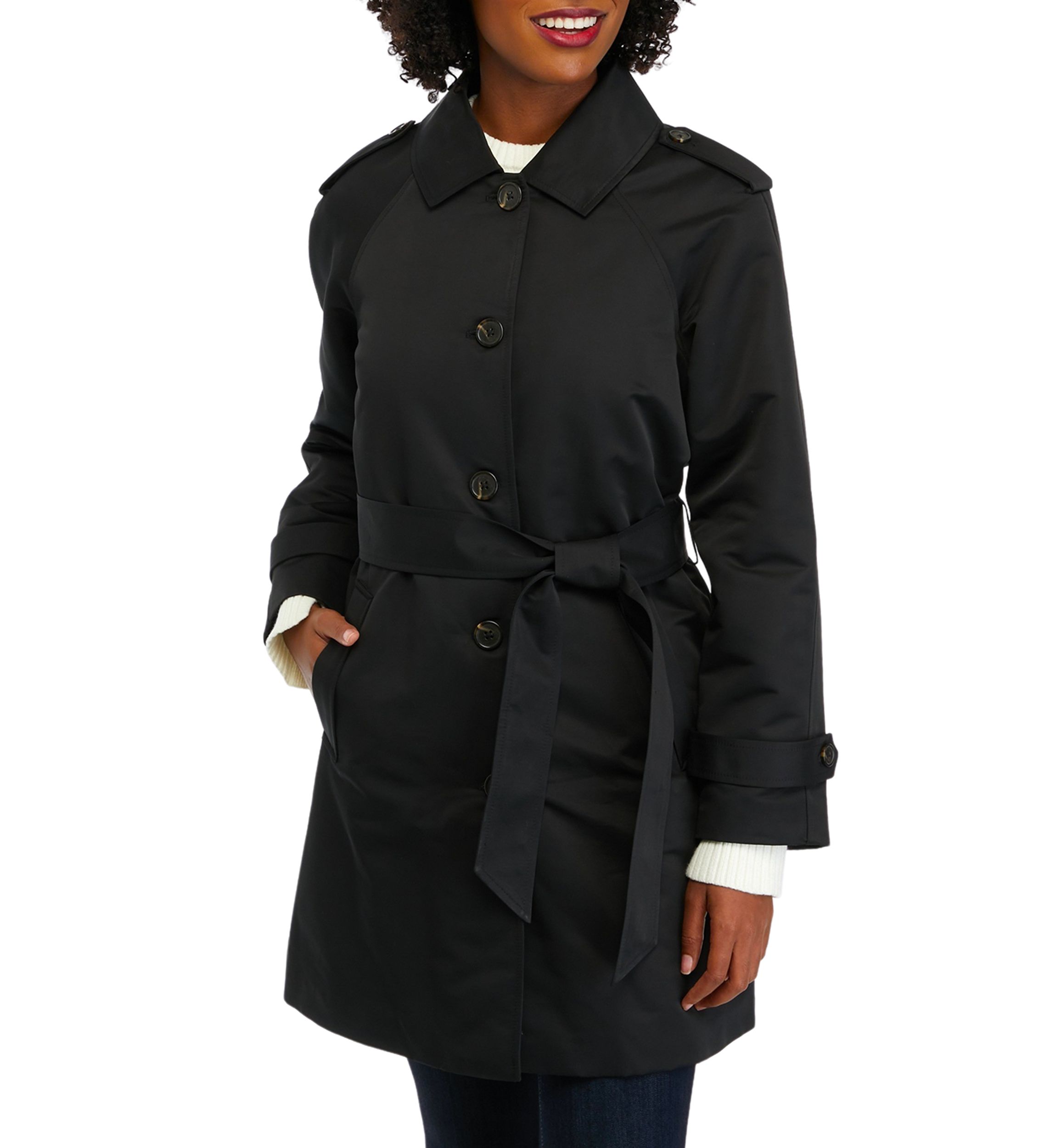 Womens Rain Trench Coat 