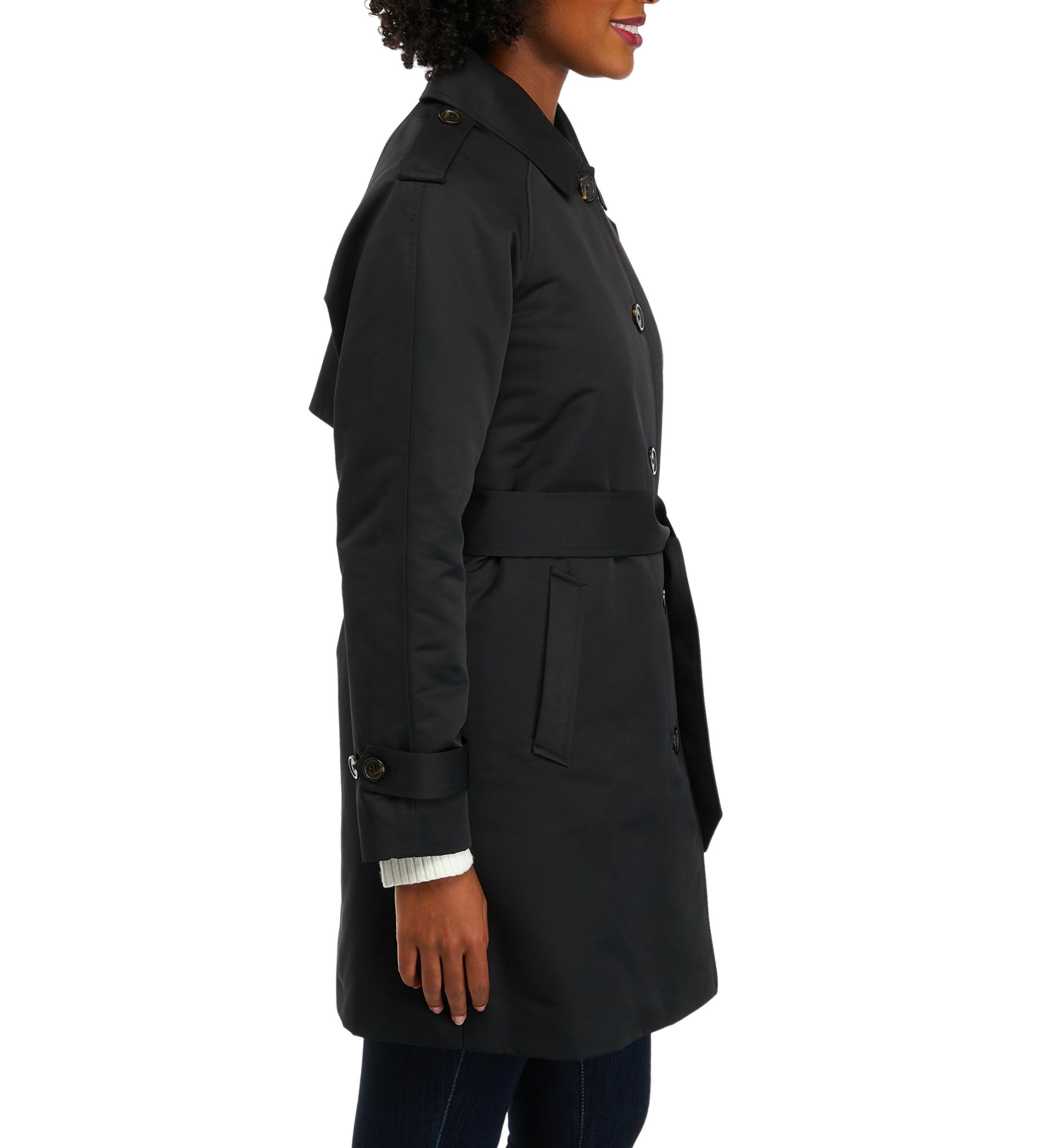 Womens Rain Trench Coat 