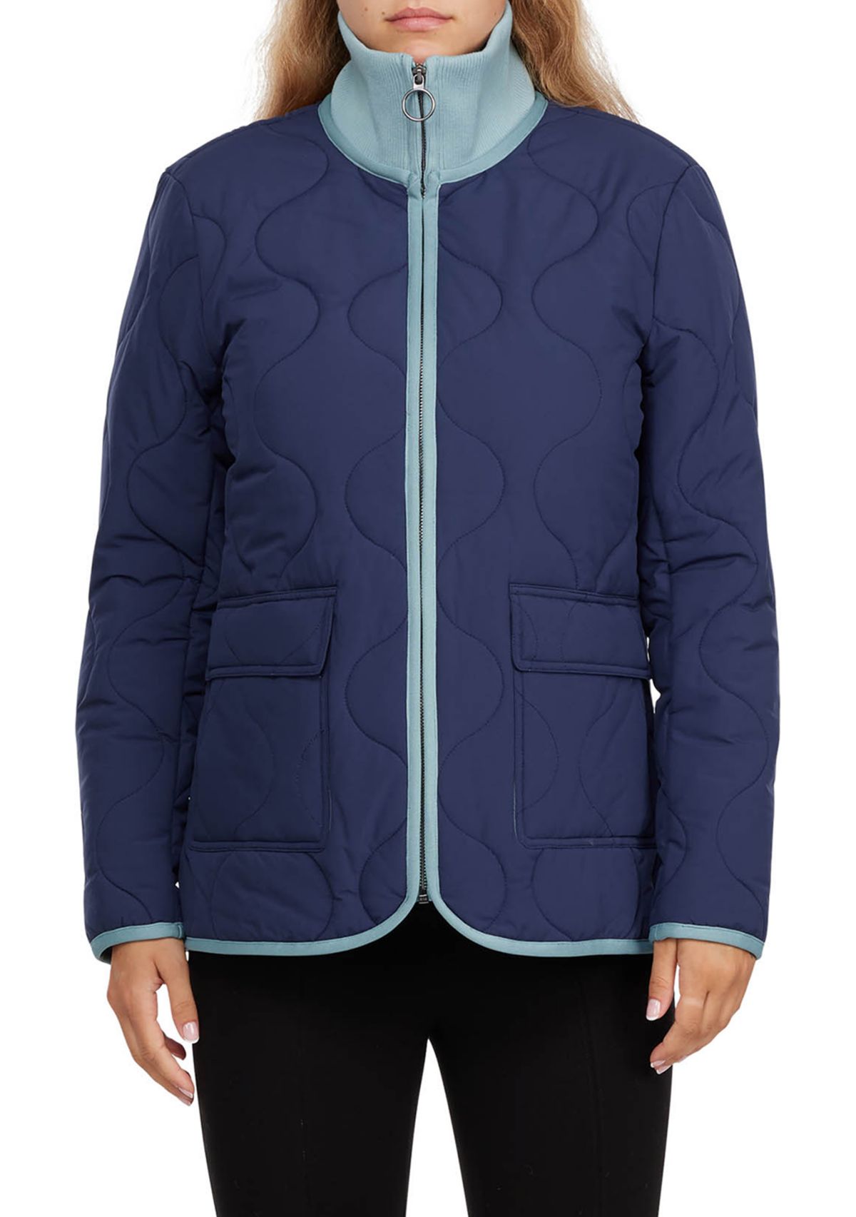 Womens Lightweight Zip Front Jacket