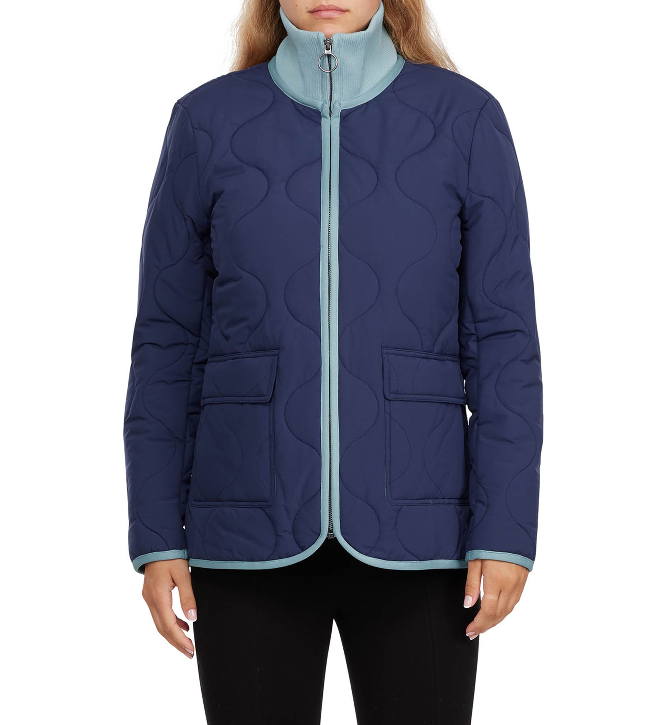 Womens Lightweight Zip Front Jacket