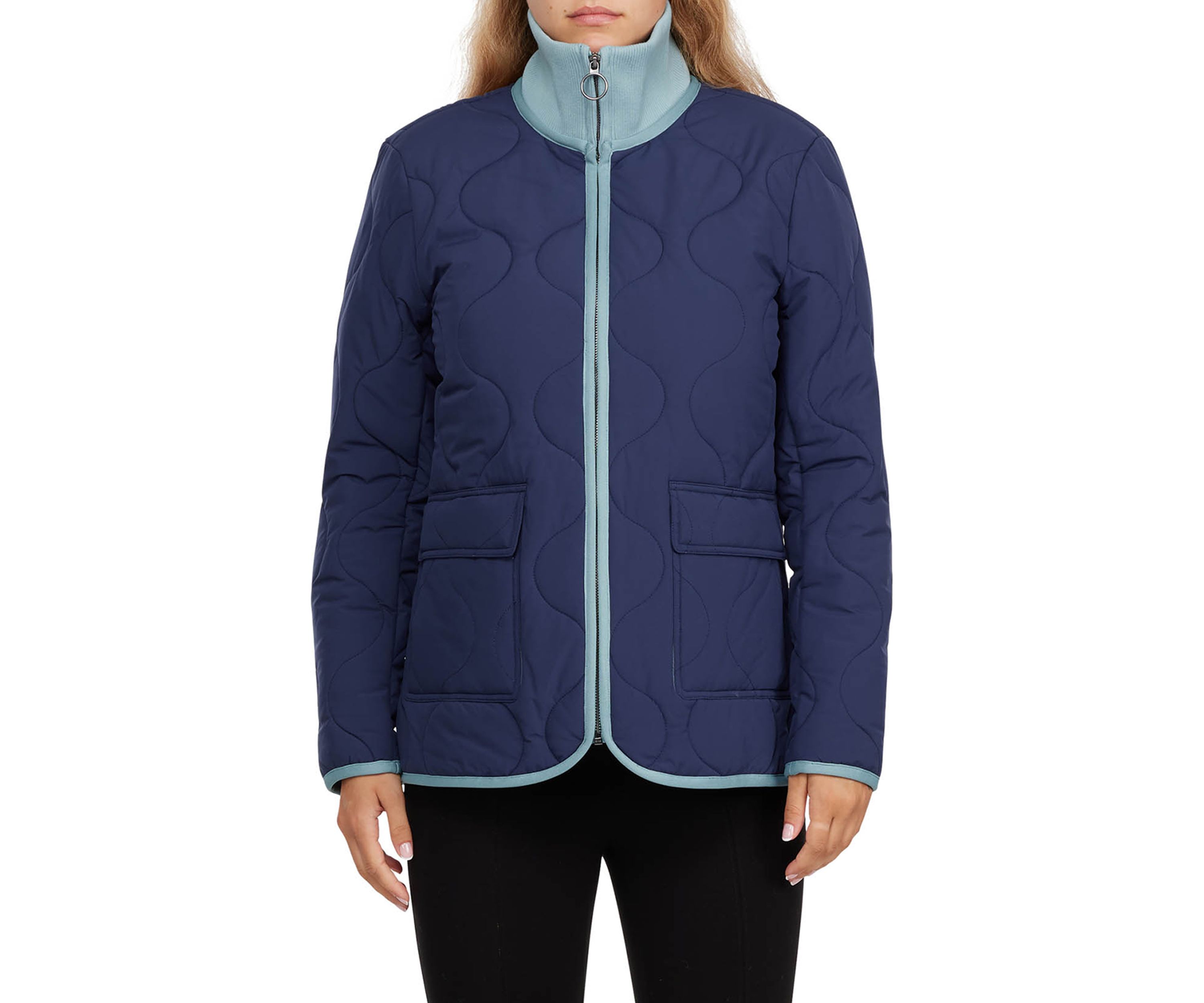 Womens Lightweight Zip Front Jacket