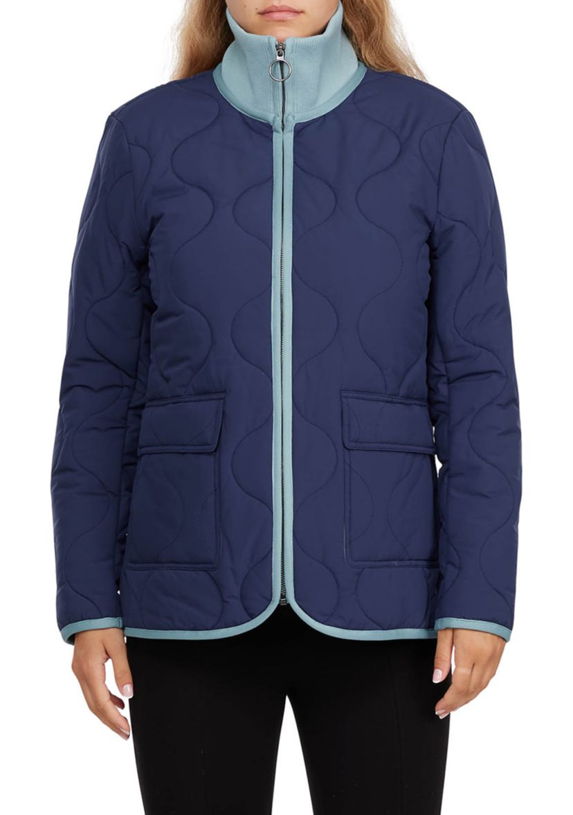 Womens Lightweight Zip Front Jacket