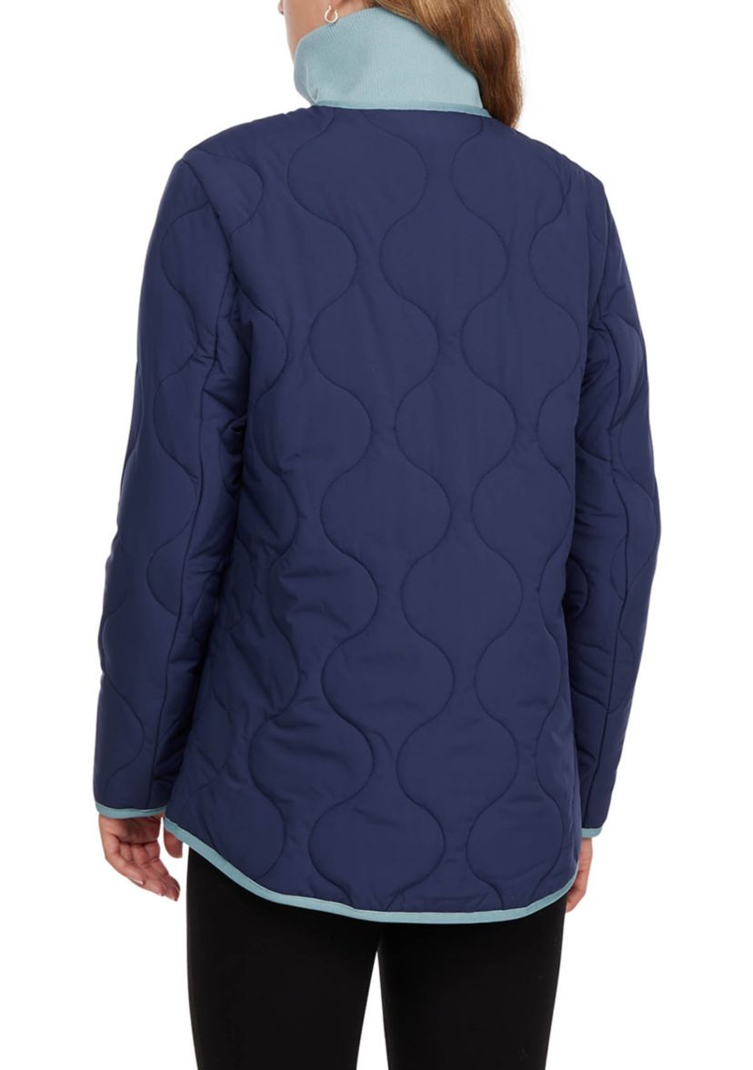 Womens Lightweight Zip Front Jacket