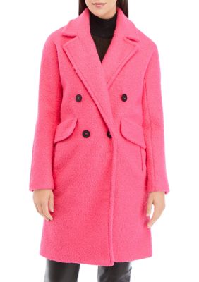 DKNY BUTTON COAT - Classic coat - vanilla/off-white 