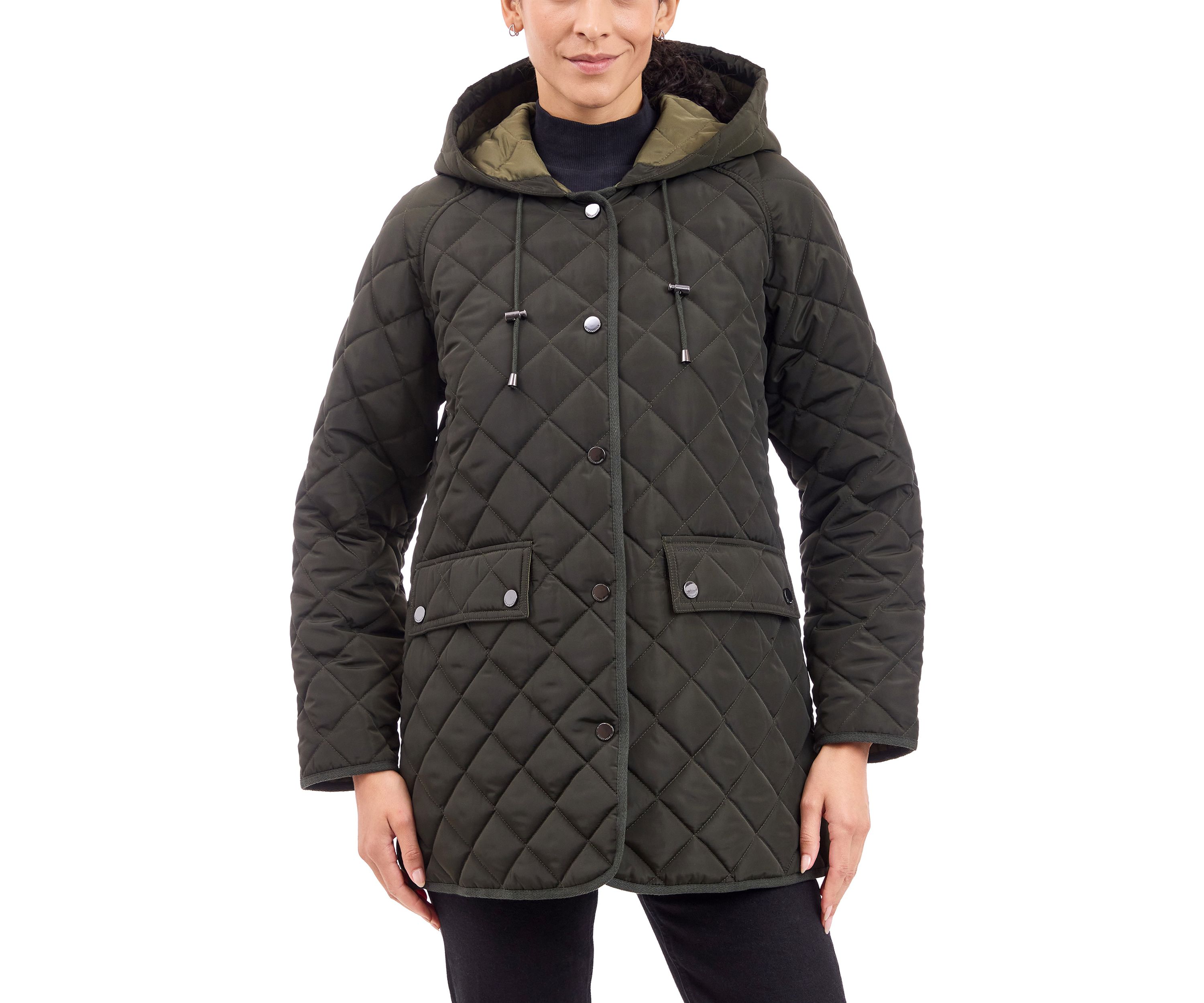 Quilted Jacket with Hood