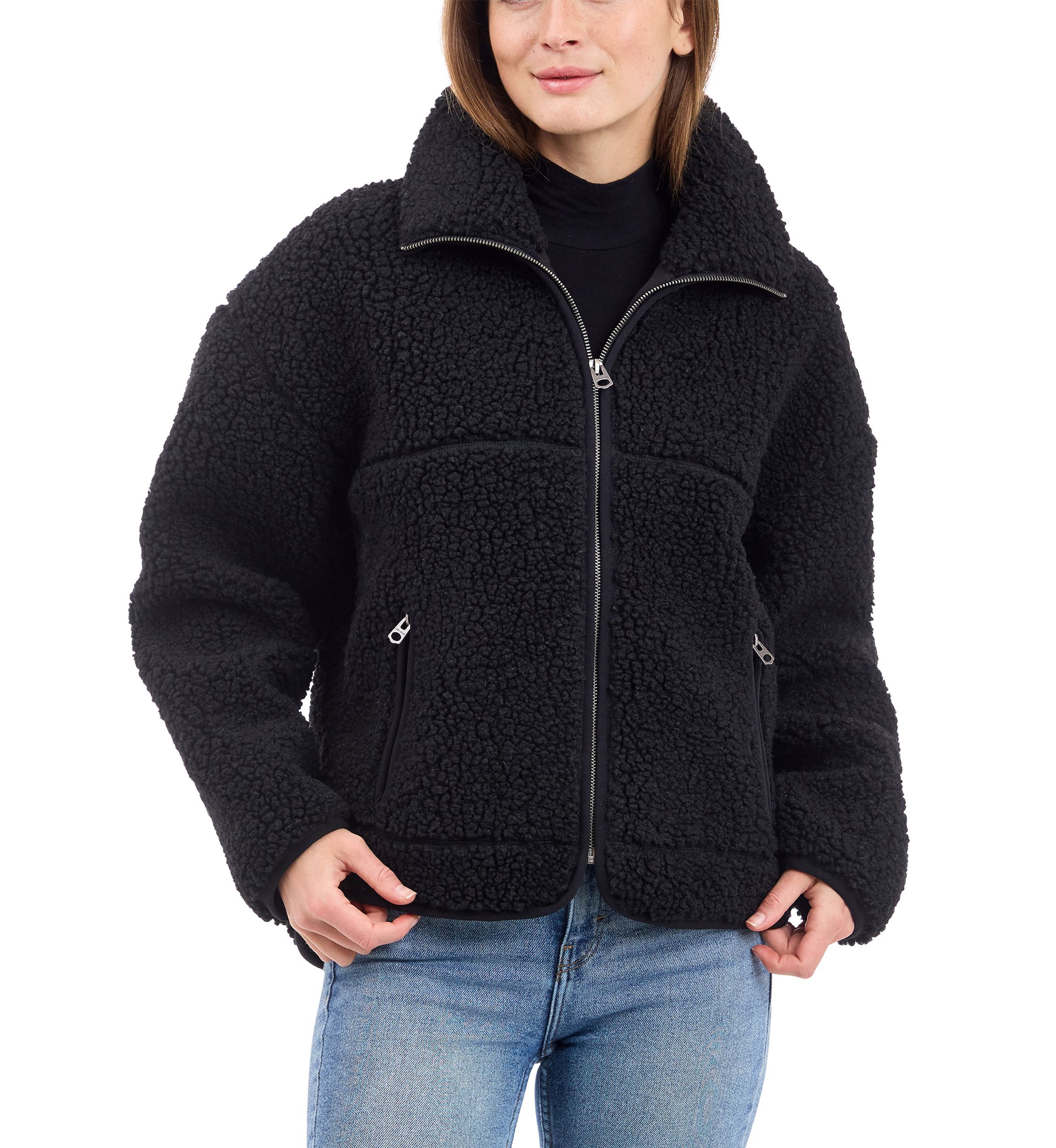 Full Zip Sherpa Jacket