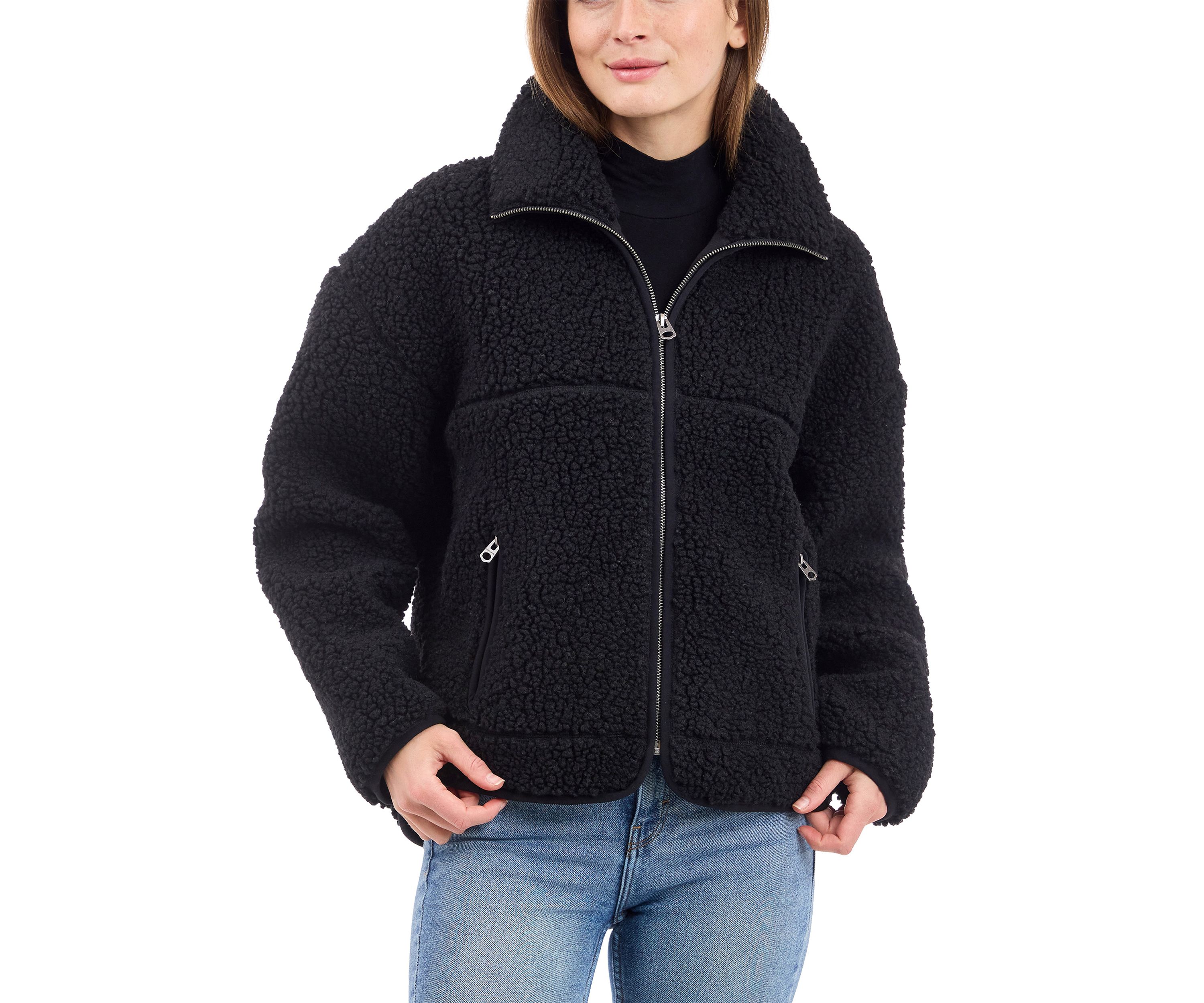 Full Zip Sherpa Jacket