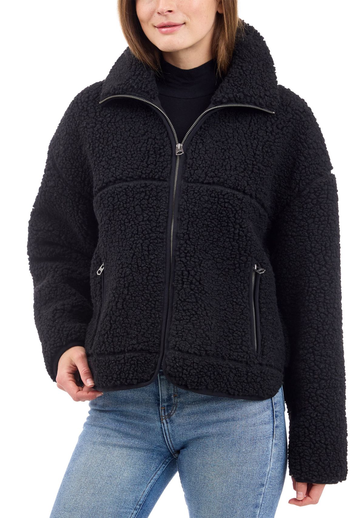 Full Zip Sherpa Jacket