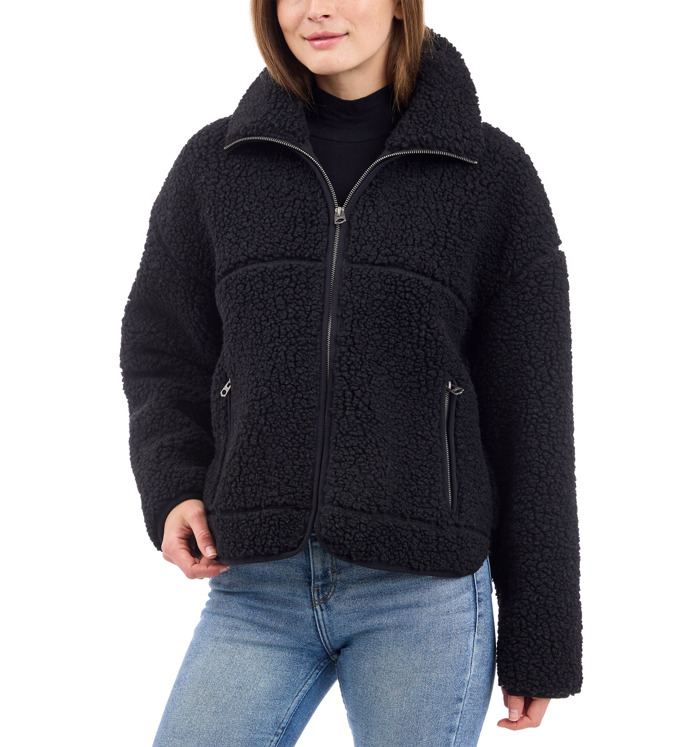 Full Zip Sherpa Jacket