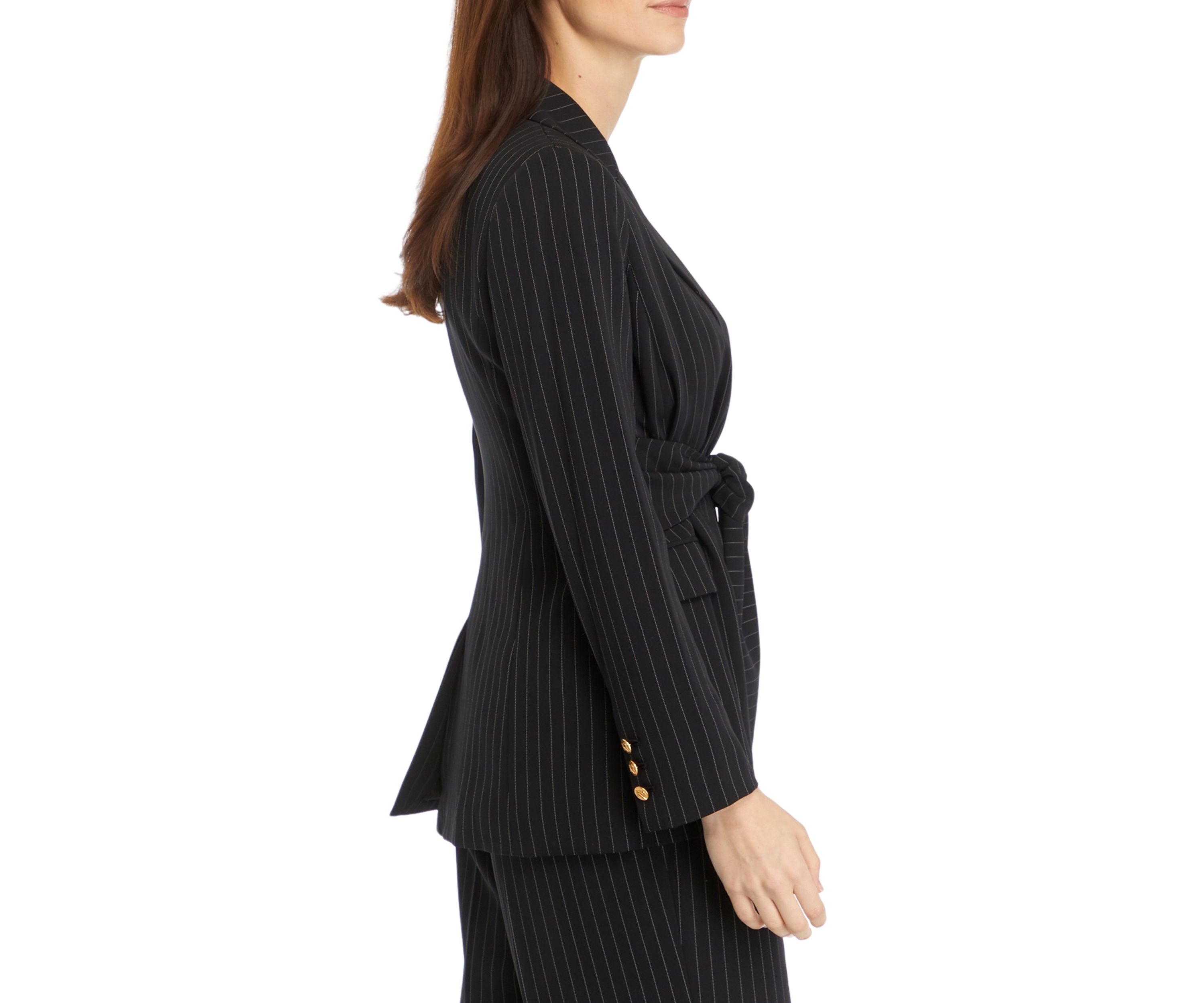 Womens Pinstripe Jacket