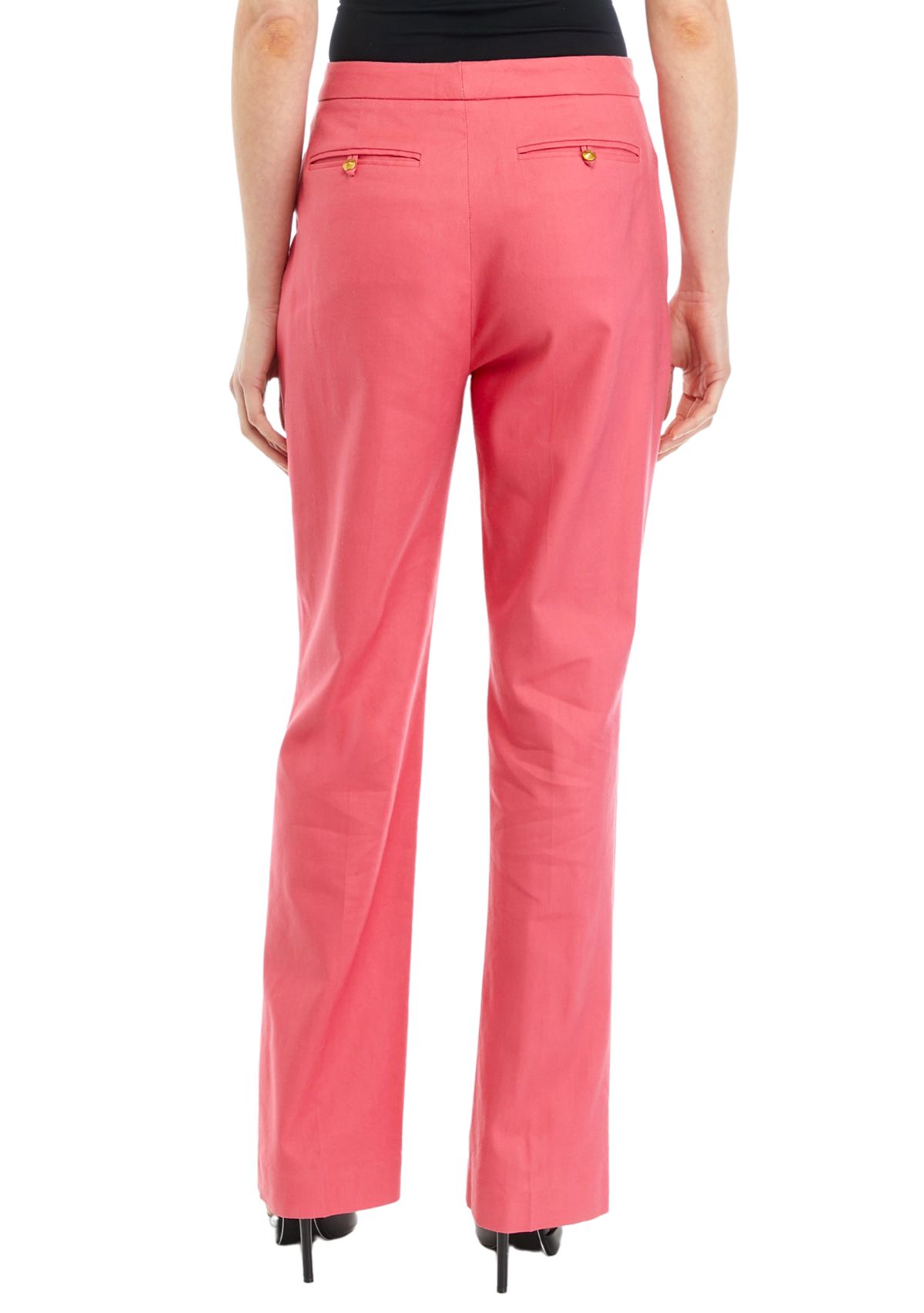 Womens Linen Updated Modern Fit Pants
