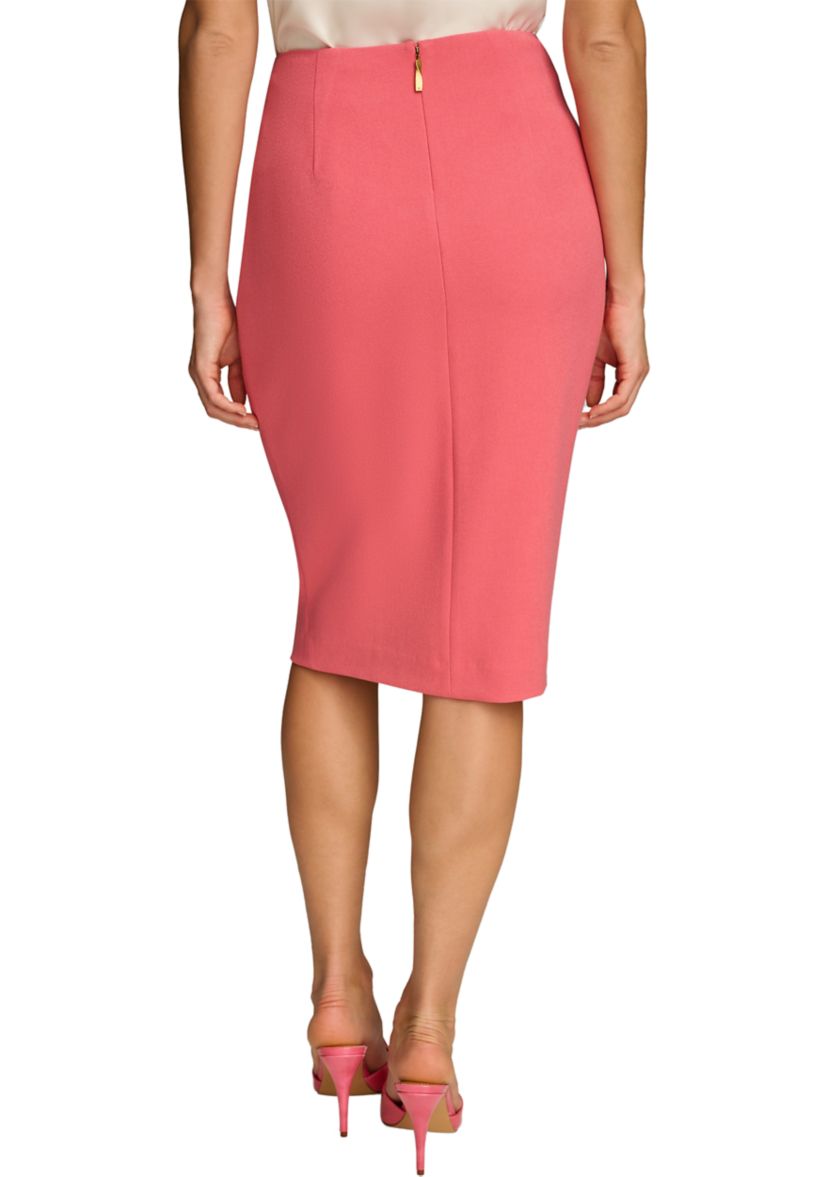 Womens Scuba Crepe Pencil Skirt