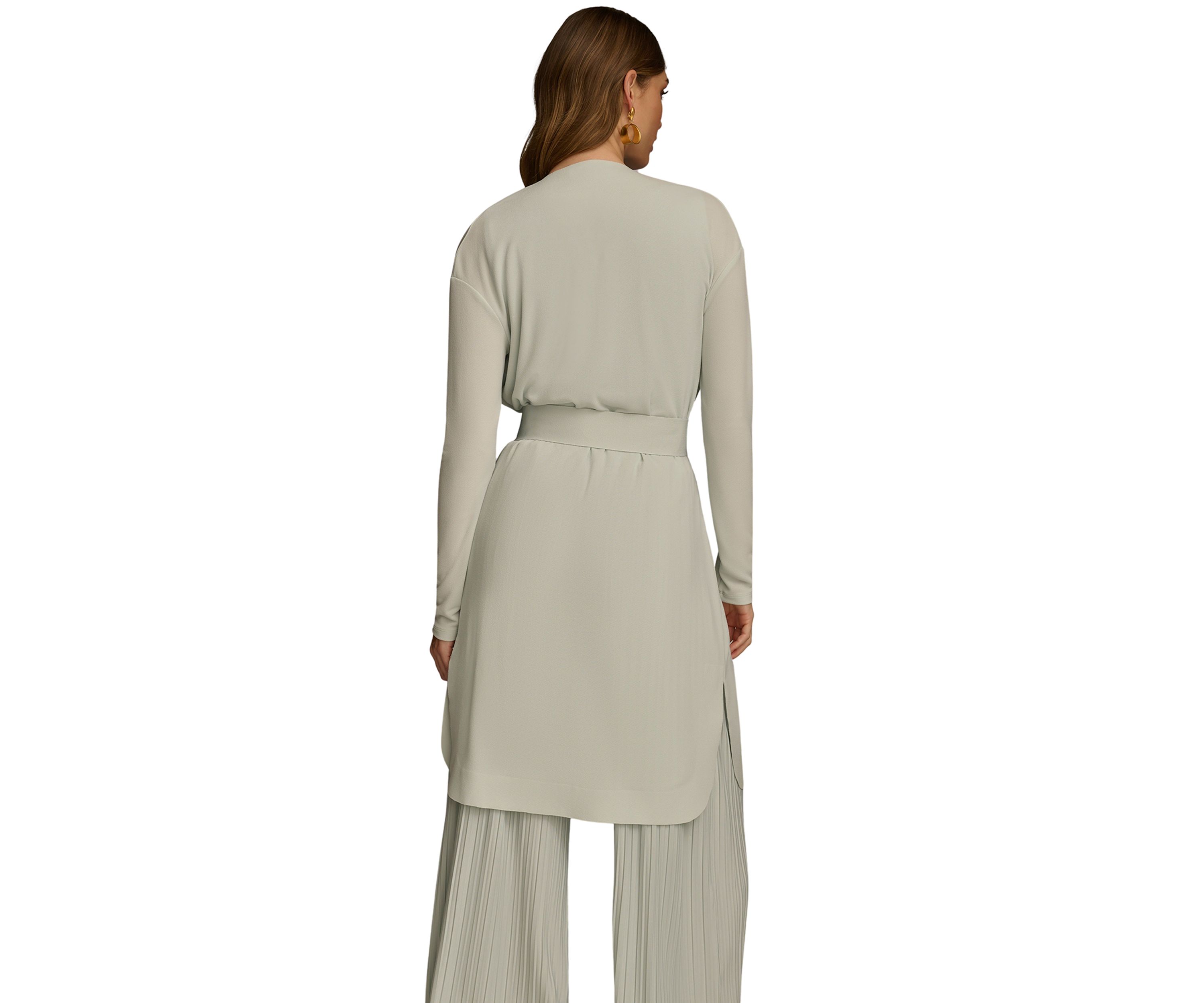 Womens Tie Waist Cardigan